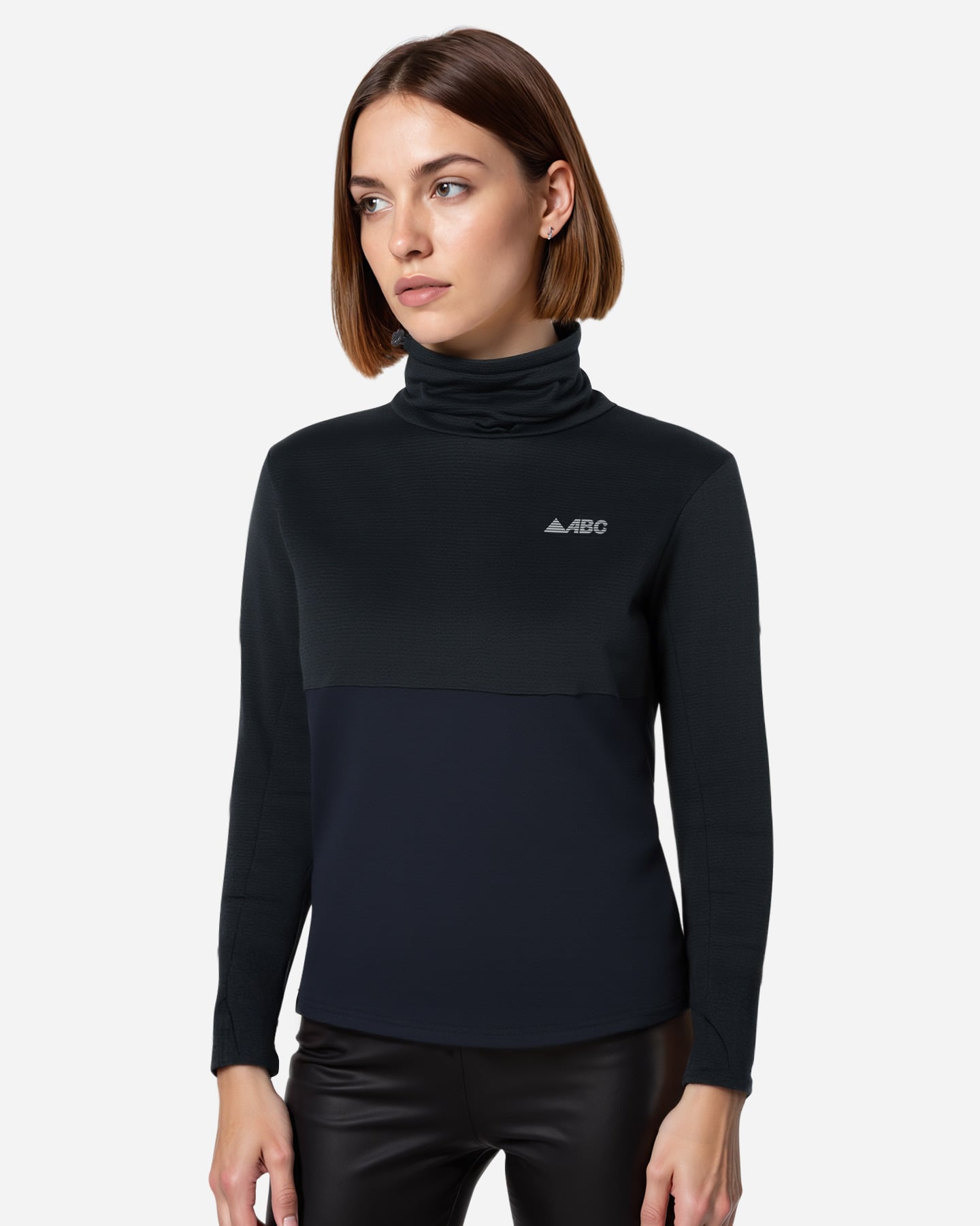 Maglia running ABC TECH W - Nero - 2 | Cisalfa Sport