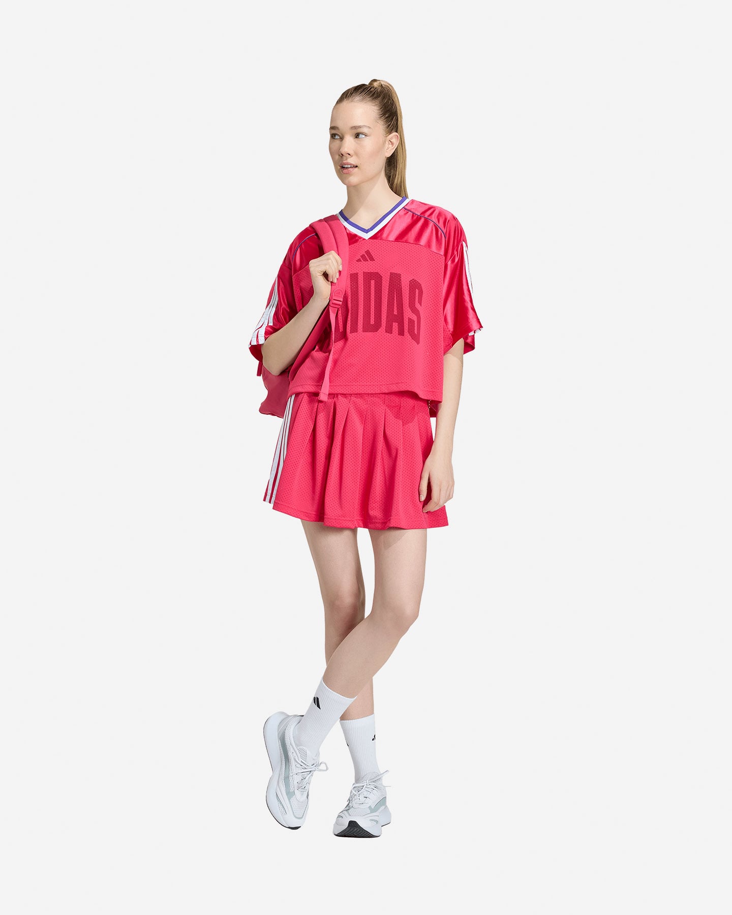 T-shirt ADIDAS STADIUM W - Rosso - 2 | Cisalfa Sport