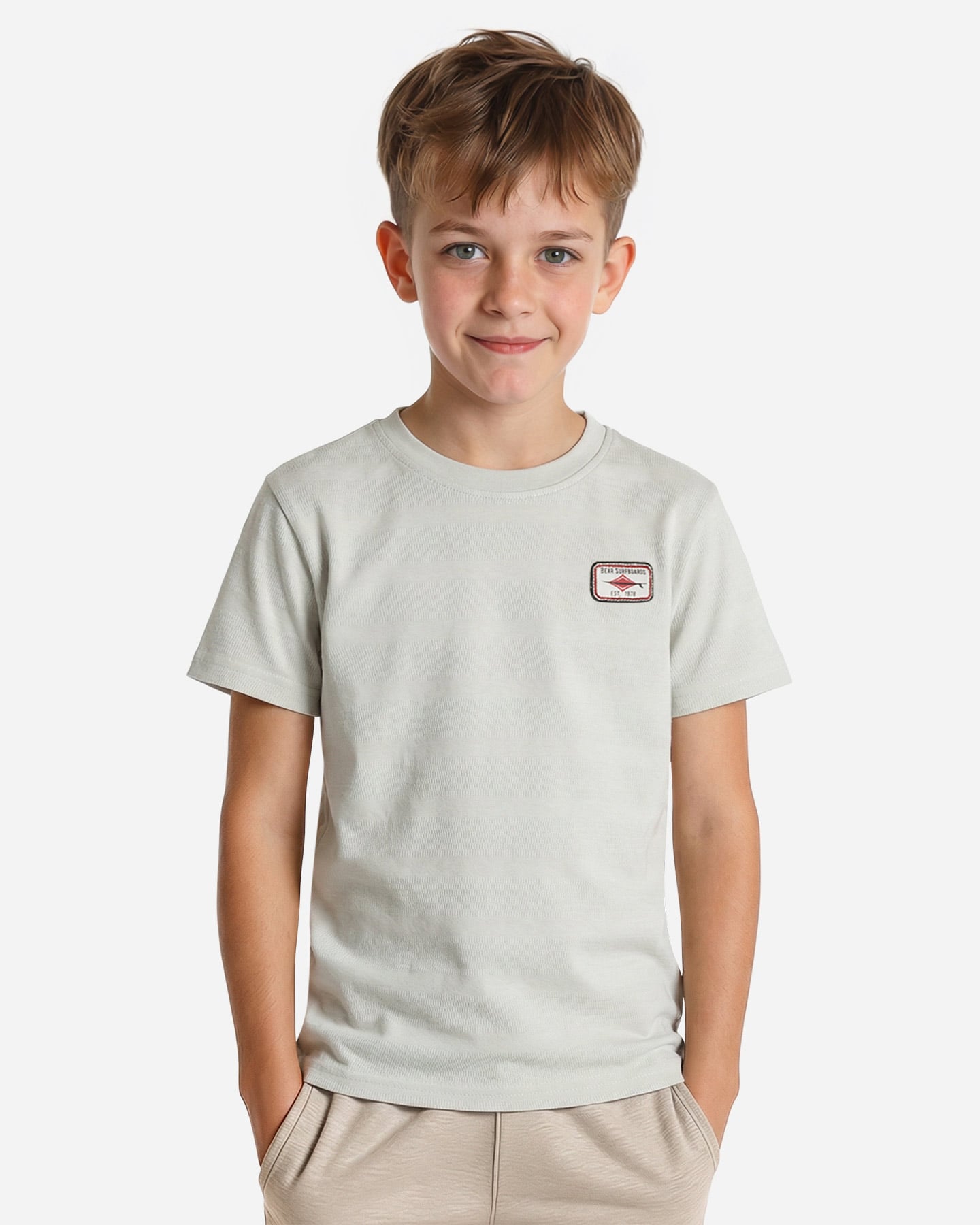 T-shirt BEAR WAVES AFTER WAVES JR - Verde - 2 | Cisalfa Sport