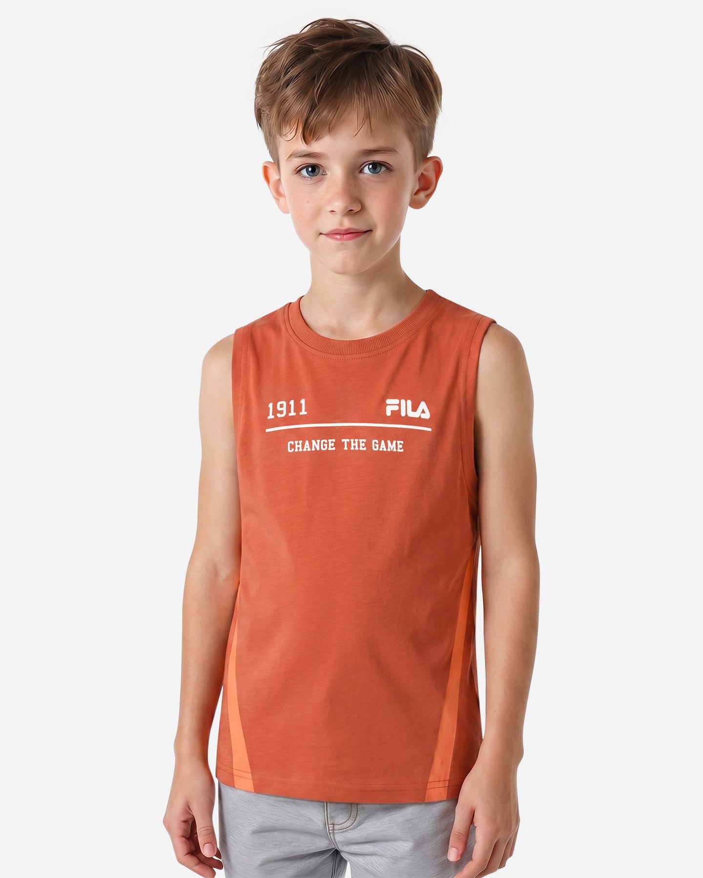 Canotta FILA CONTEMPORARY STREET STYLE JR - Rosso - 2 | Cisalfa Sport