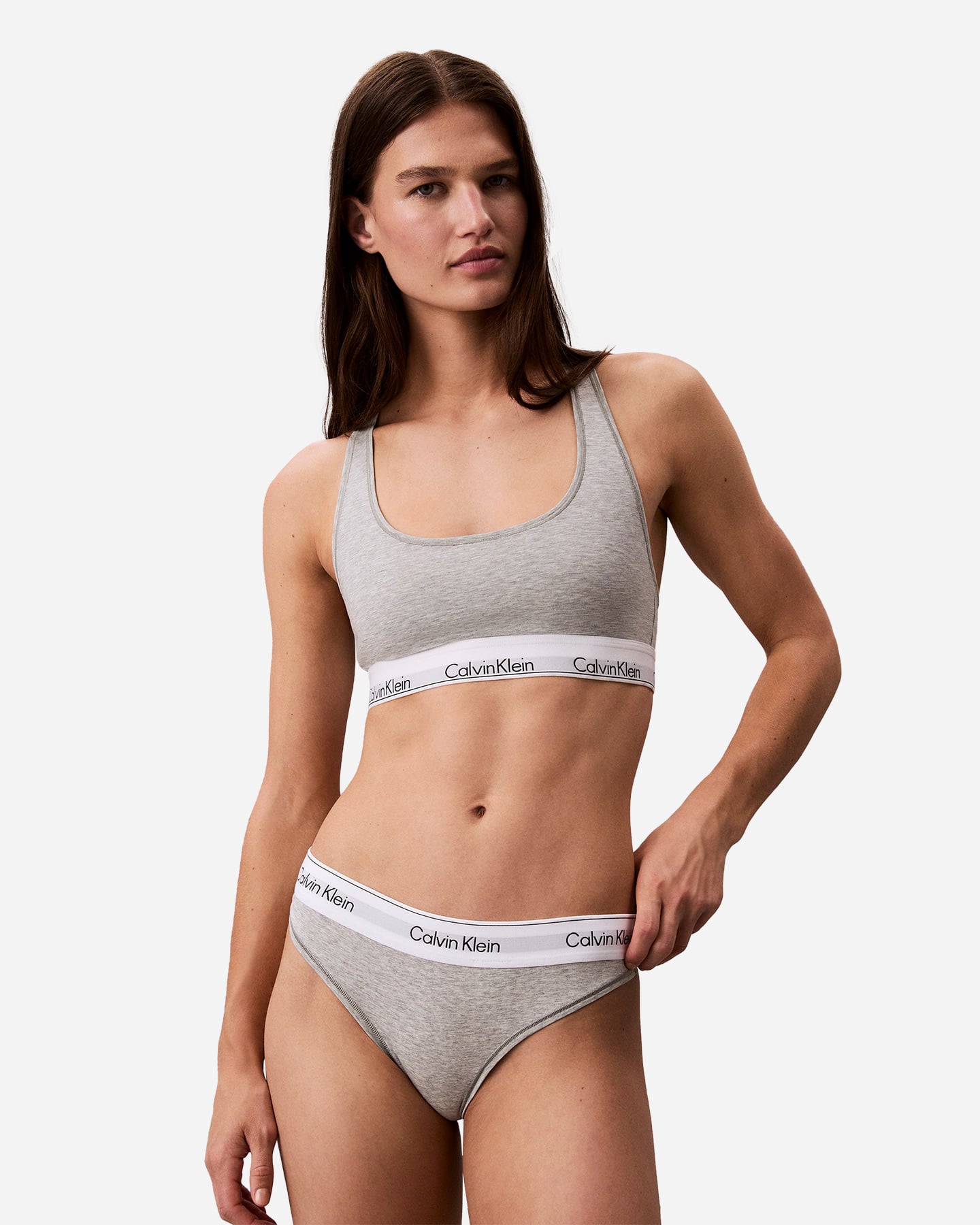 Slip intimo CALVIN KLEIN UNDERWEAR SLIP THONG W - Grigio - 1 | Cisalfa Sport