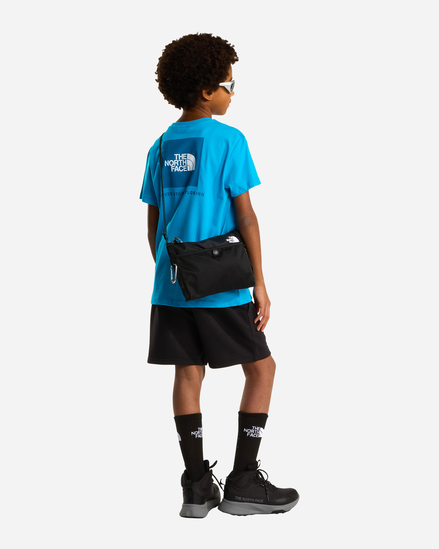 T-shirt THE NORTH FACE BOX NSE JR - Blu - 5 | Cisalfa Sport