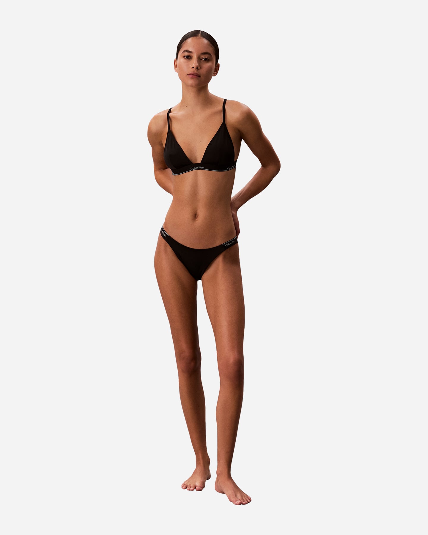 Slip mare CALVIN KLEIN JEANS BASIC W - Nero - 4 | Cisalfa Sport