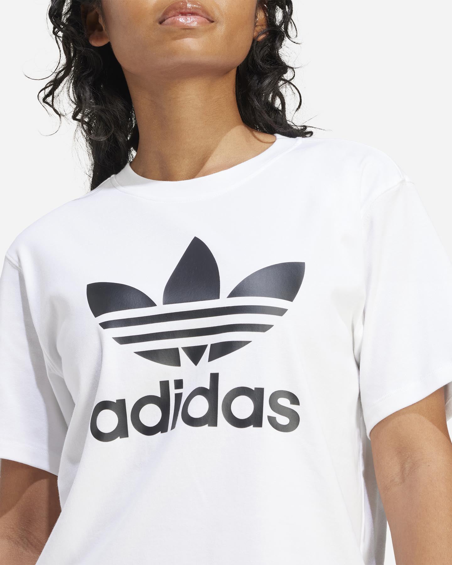T-shirt ADIDAS ORIGINAL TREFOIL W - Bianco - 4 | Cisalfa Sport