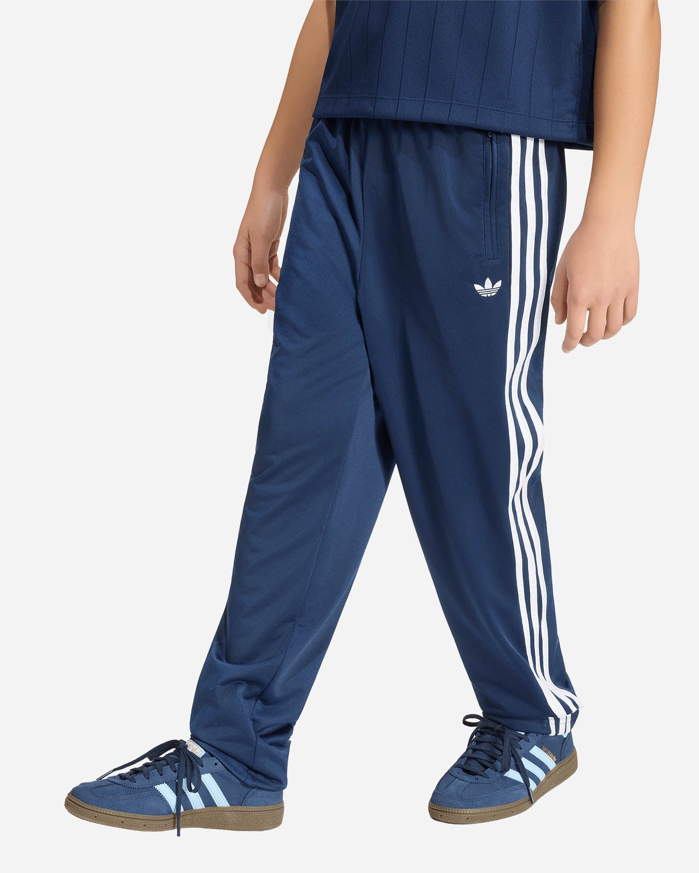Pantalone ADIDAS FIREBIRD JR - Blu Navy - 1 | Cisalfa Sport