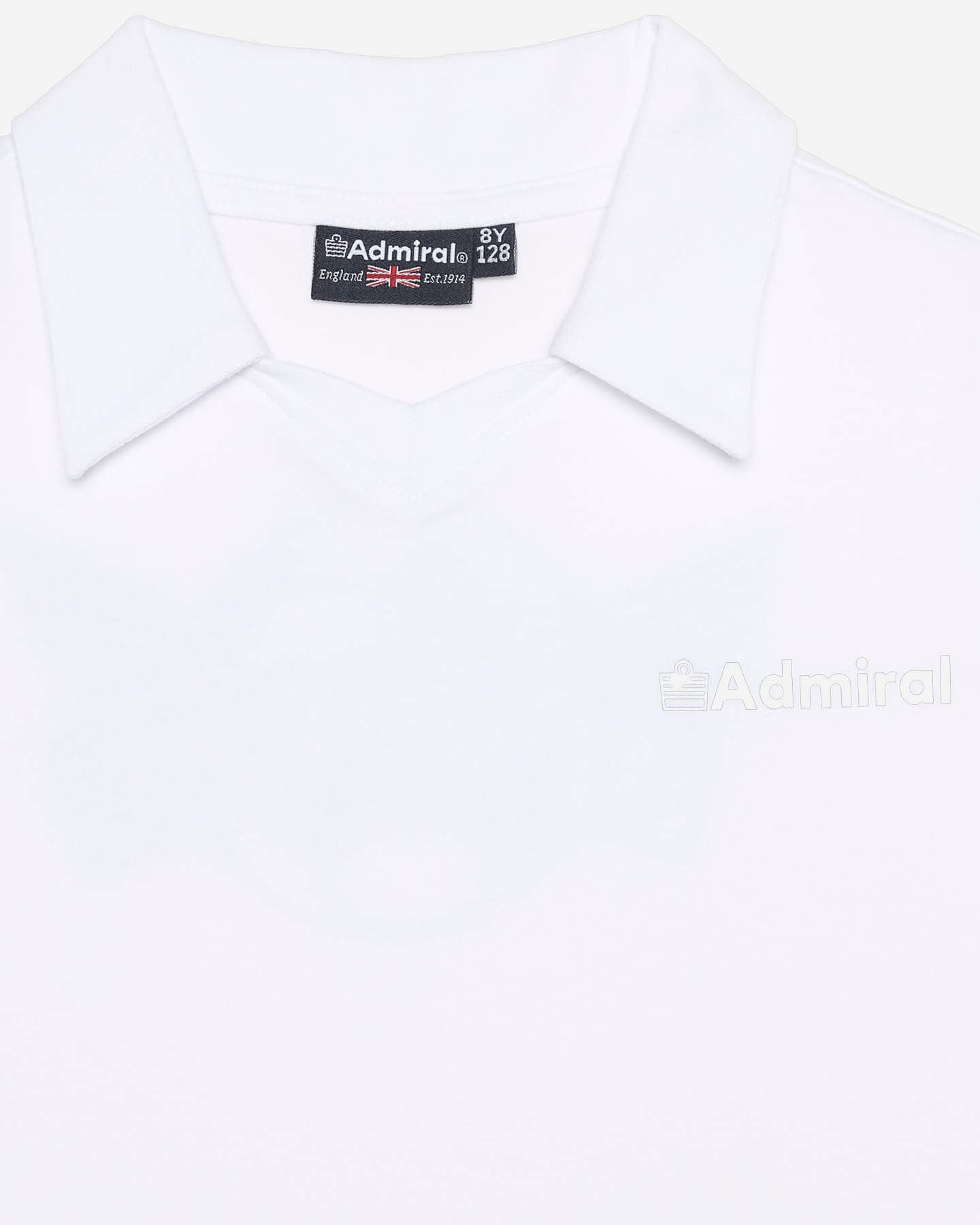 T-shirt ADMIRAL GOTHIC COLLEGE JR - Bianco - 2 | Cisalfa Sport