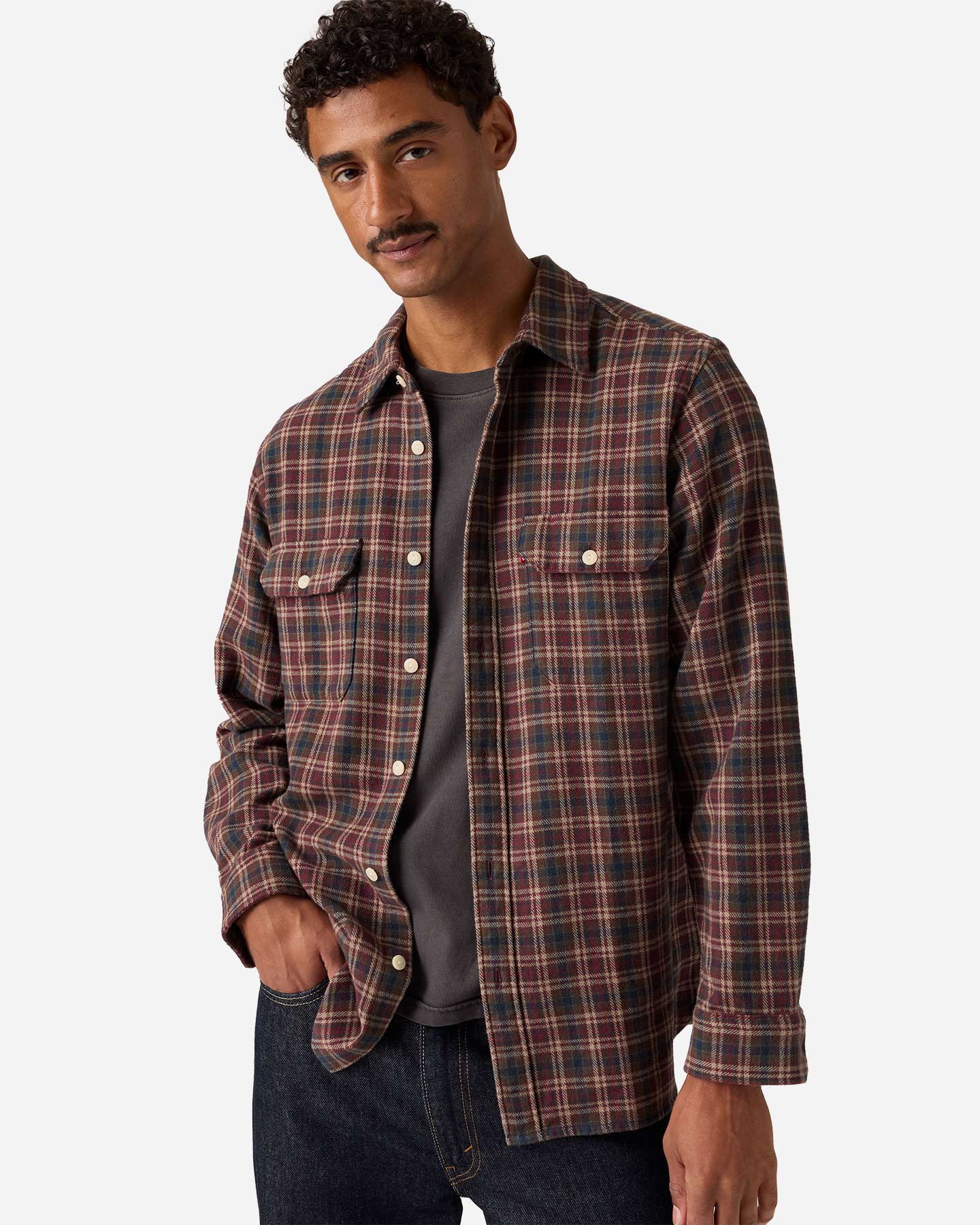 Camicia LEVI'S TARTAN M - Verde - 3 | Cisalfa Sport