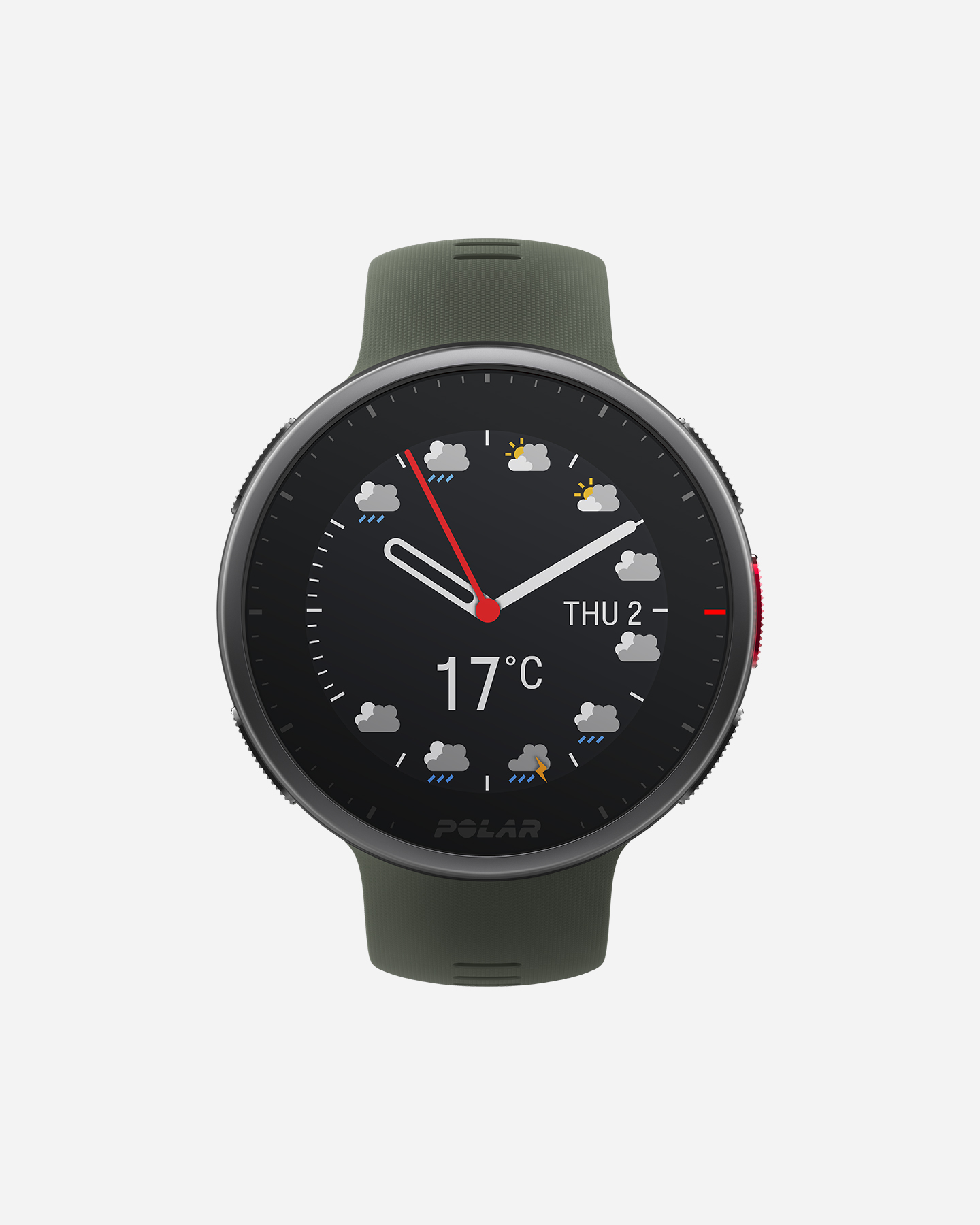 Orologio multifunzione POLAR VANTAGE V2 M/L HR  - Verde - 3 | Cisalfa Sport