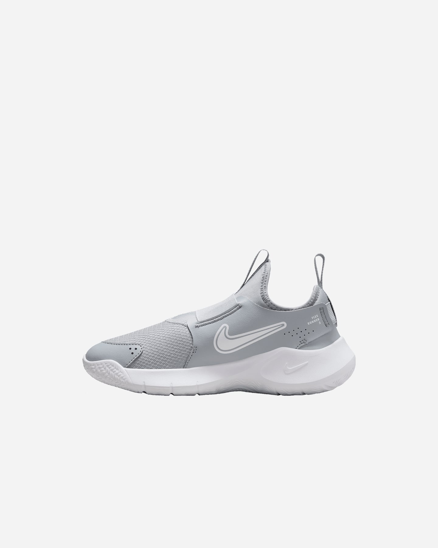 Scarpe sneakers NIKE FLEX RUNNER 3 GS JR - Grigio - 4 | Cisalfa Sport