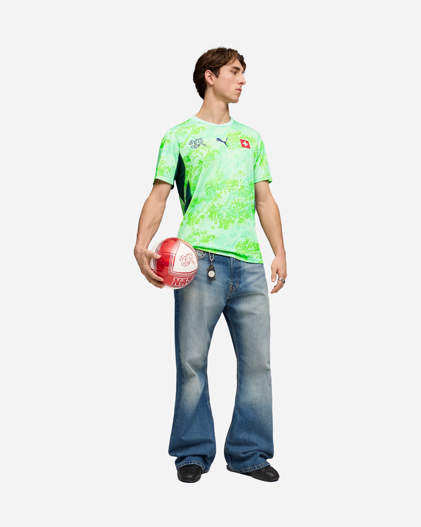 Maglia calcio ufficiale PUMA SVIZZERA AWAY 26 M - Color mix - 2 | Cisalfa Sport