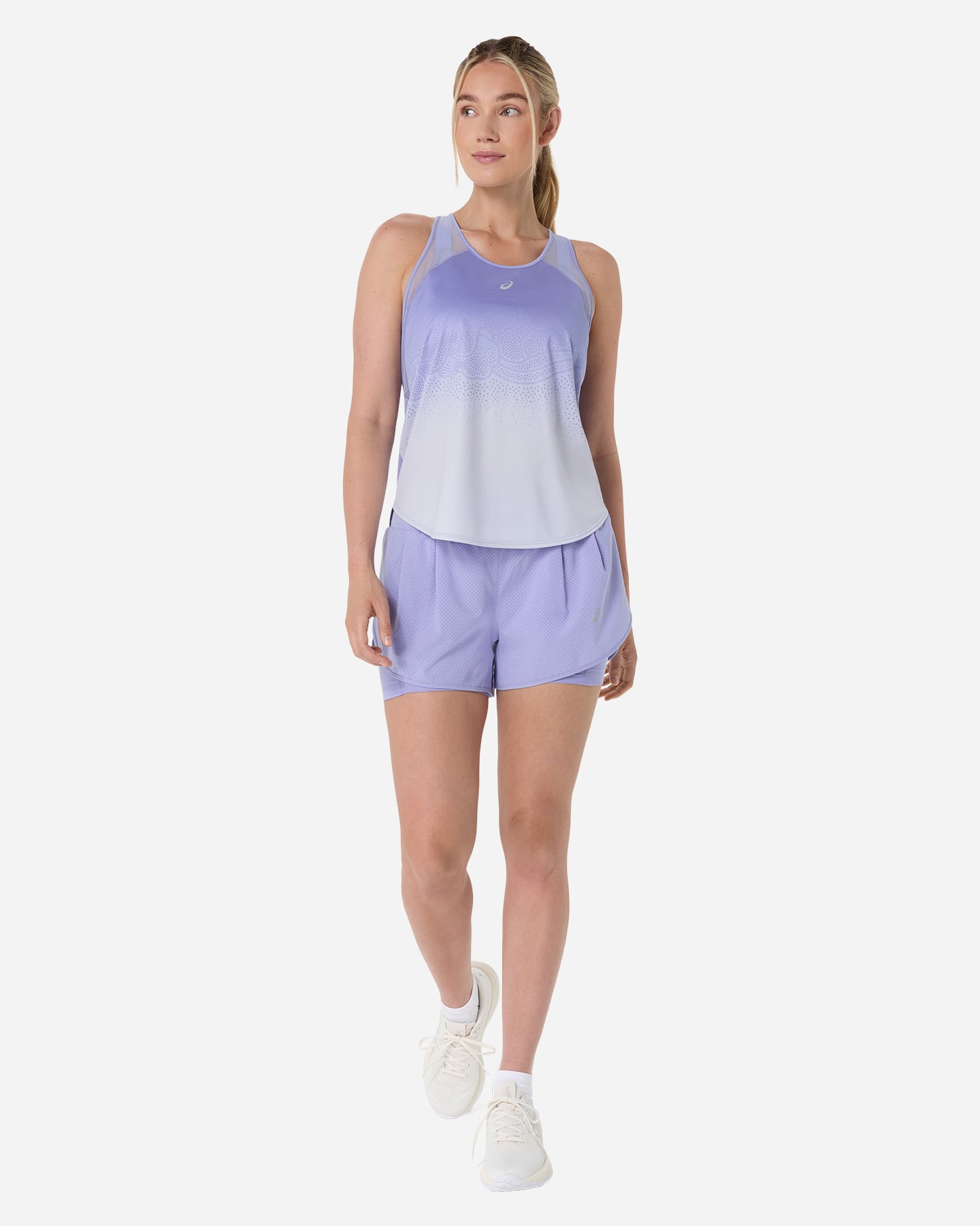 Canotta running ASICS ROAD FADE W - Lilla - 3 | Cisalfa Sport
