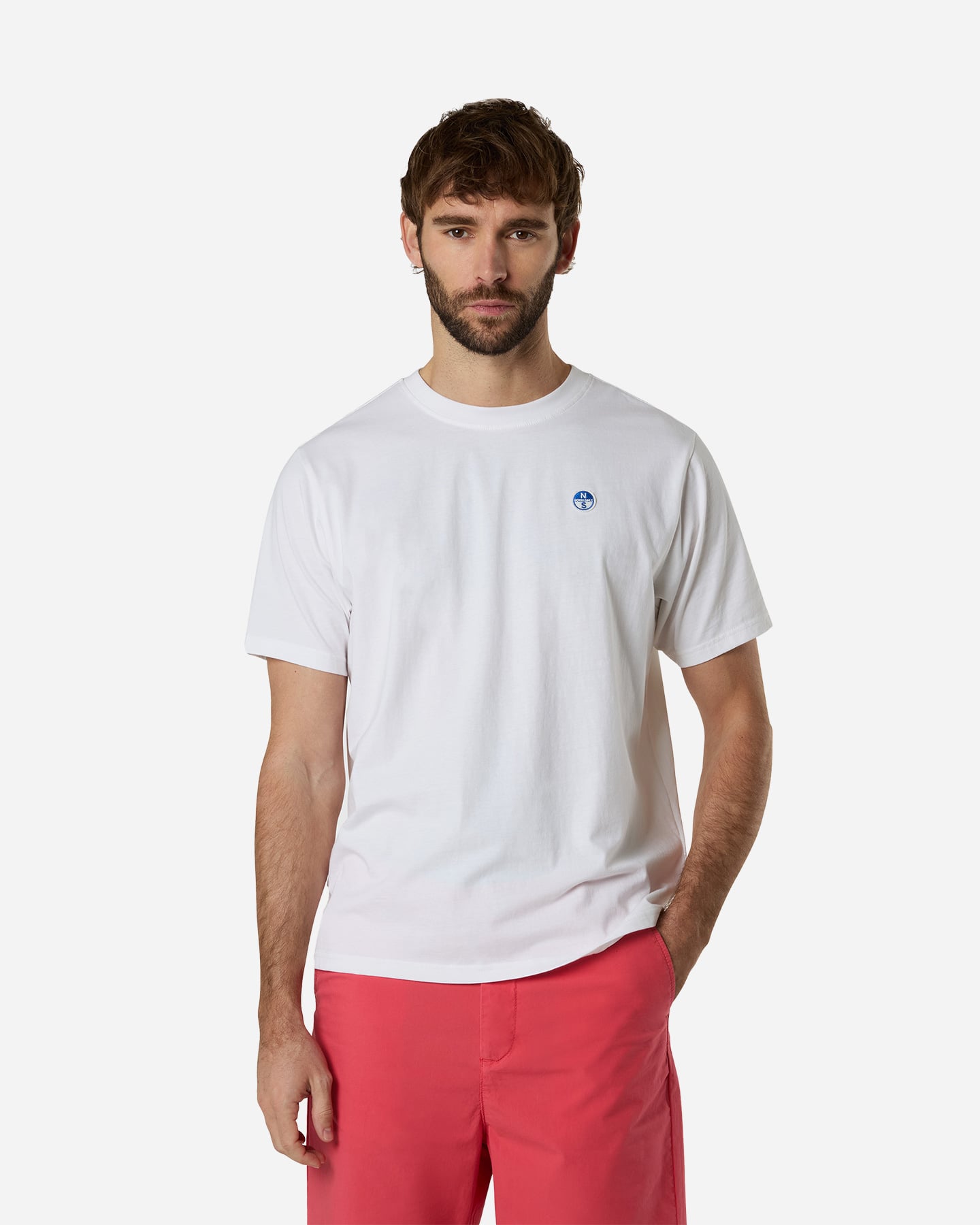 T-shirt NORTH SAILS BASIC BOLLO M - Bianco - 1 | Cisalfa Sport