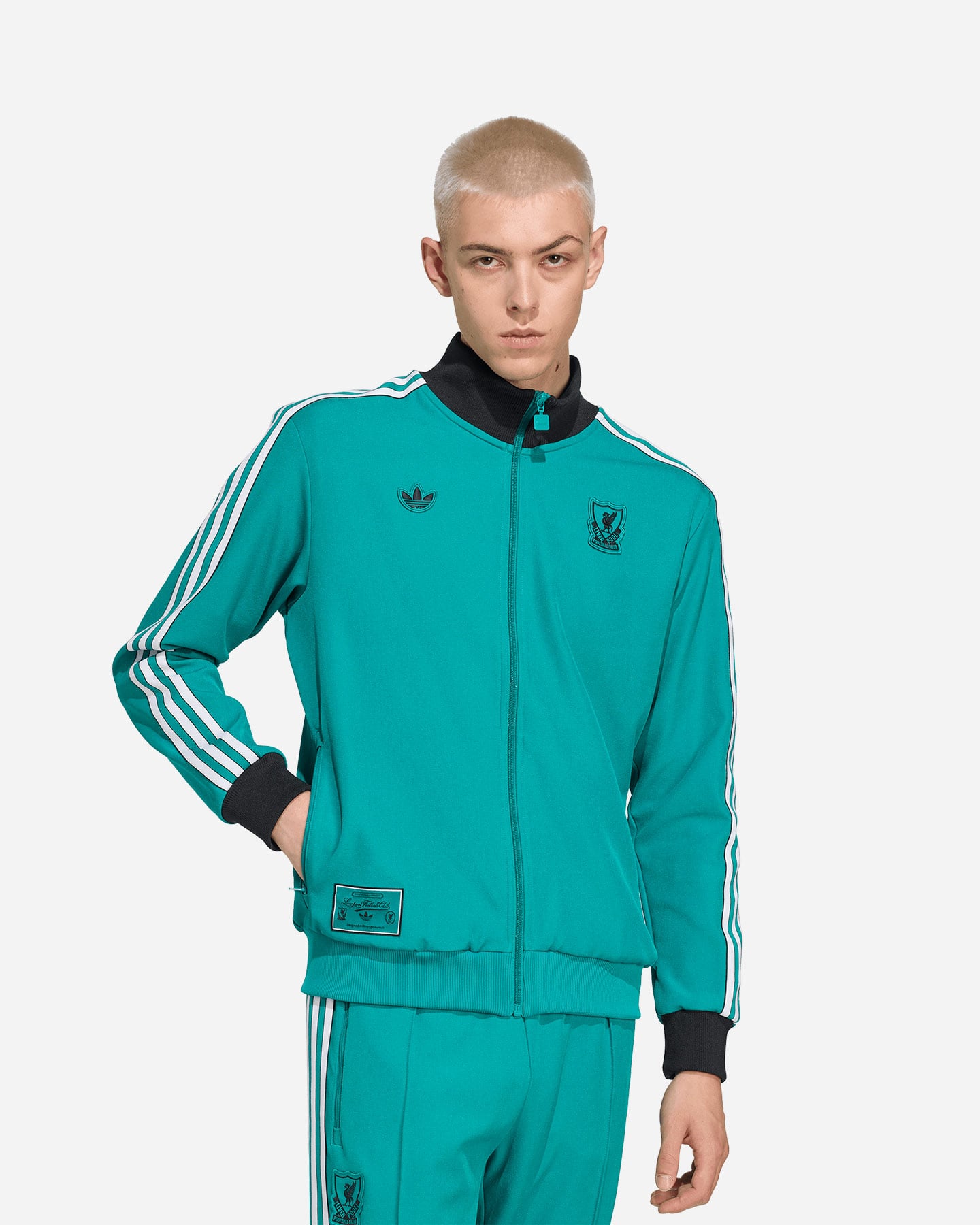Felpa ADIDAS ORIGINALS LIVERPOOL M - Verde - 1 | Cisalfa Sport