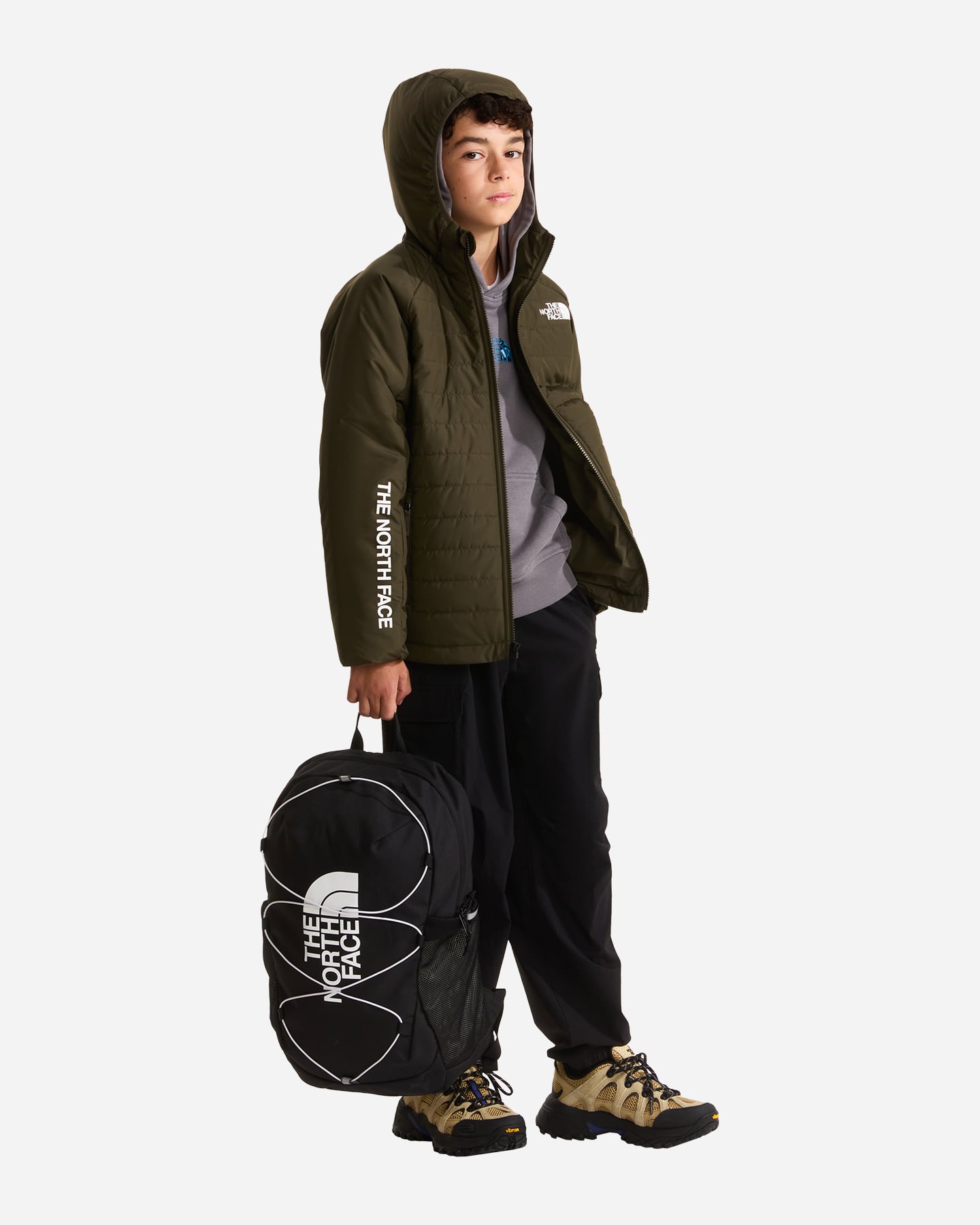 Giubbotto THE NORTH FACE NEVER STOP JR - Verde - 5 | Cisalfa Sport
