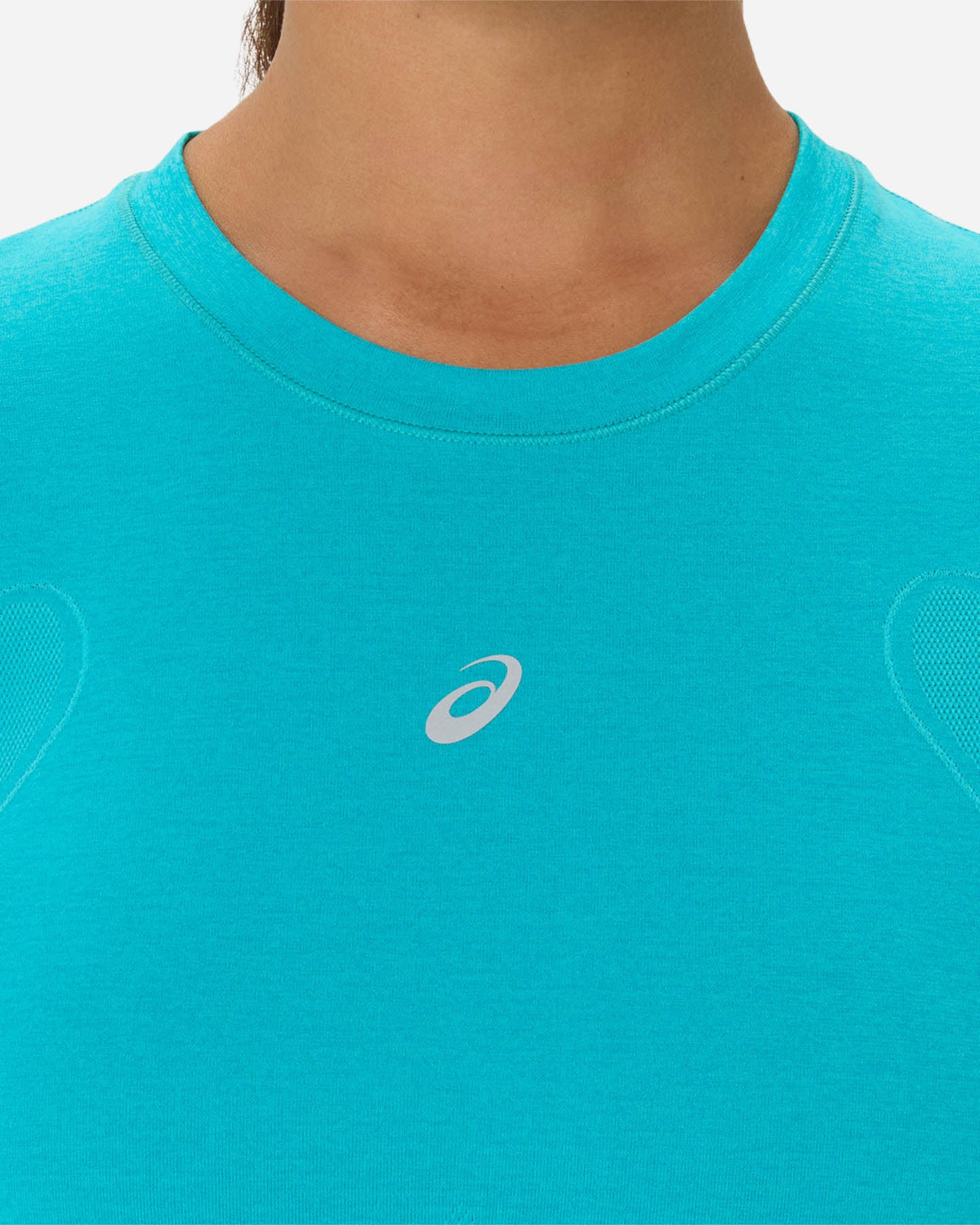 T-shirt running ASICS ROAD W - Azzurro - 4 | Cisalfa Sport