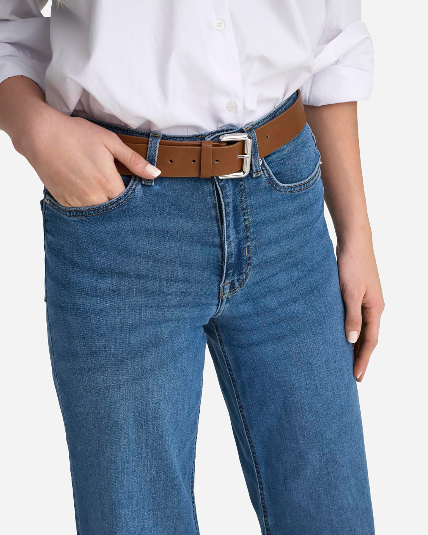 Jeans ONLY MADISON BLUSH HW WIDE L32 W - Denim - 5 | Cisalfa Sport