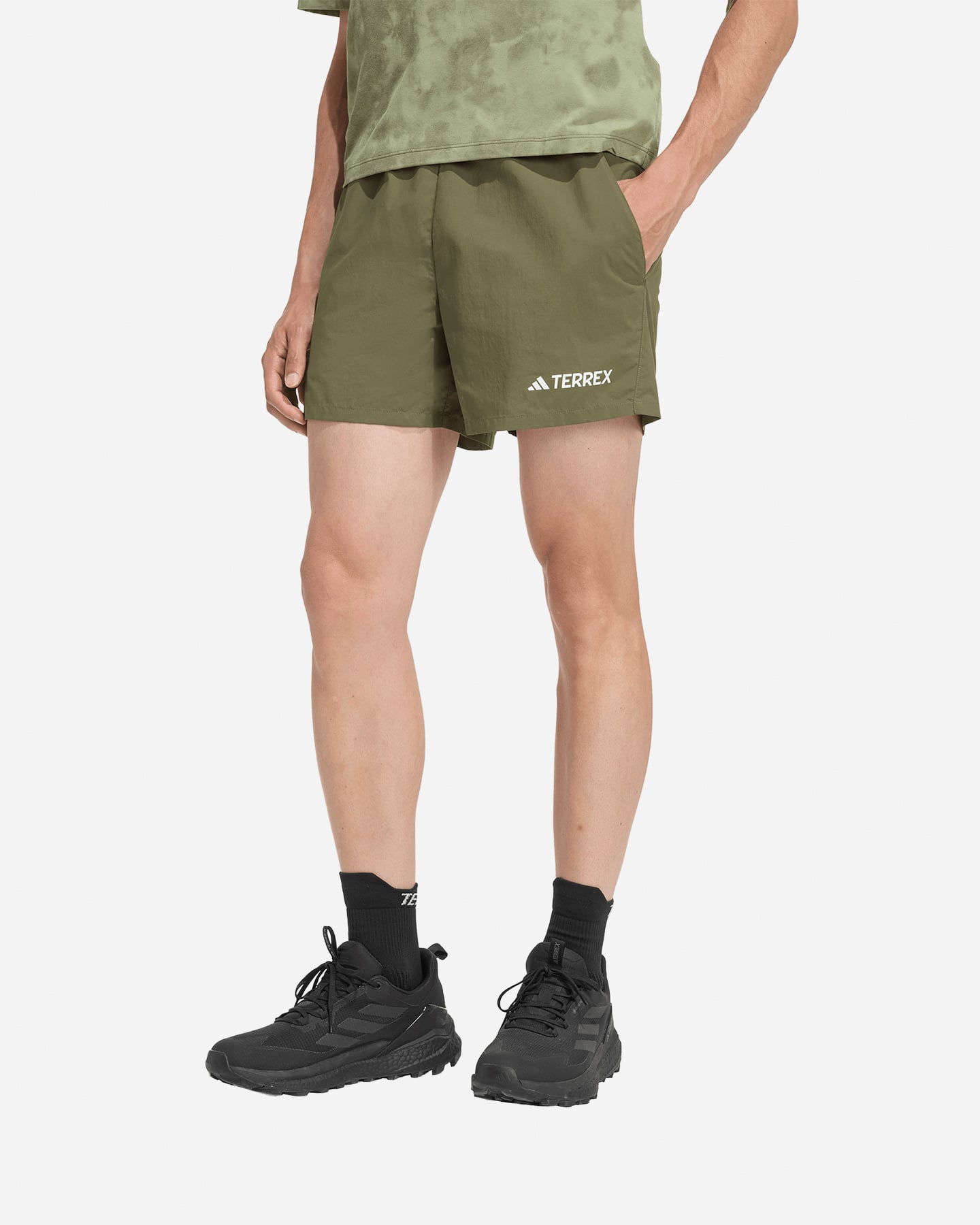 Pantaloncini ADIDAS TERREX MULTI M - Verde - 1 | Cisalfa Sport