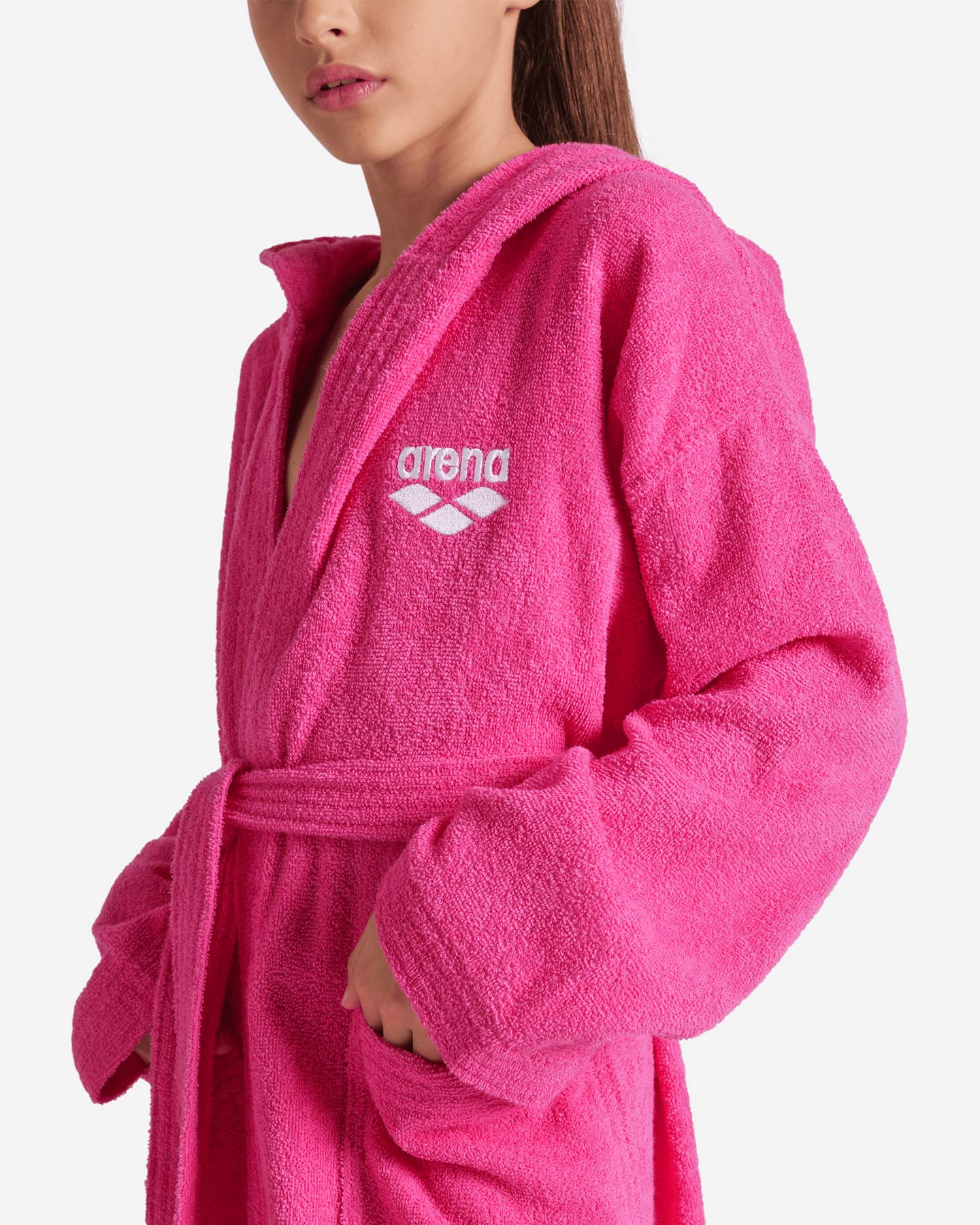 Accappatoio ARENA ZEPPELIN LIGHT JR - Rosa - 5 | Cisalfa Sport