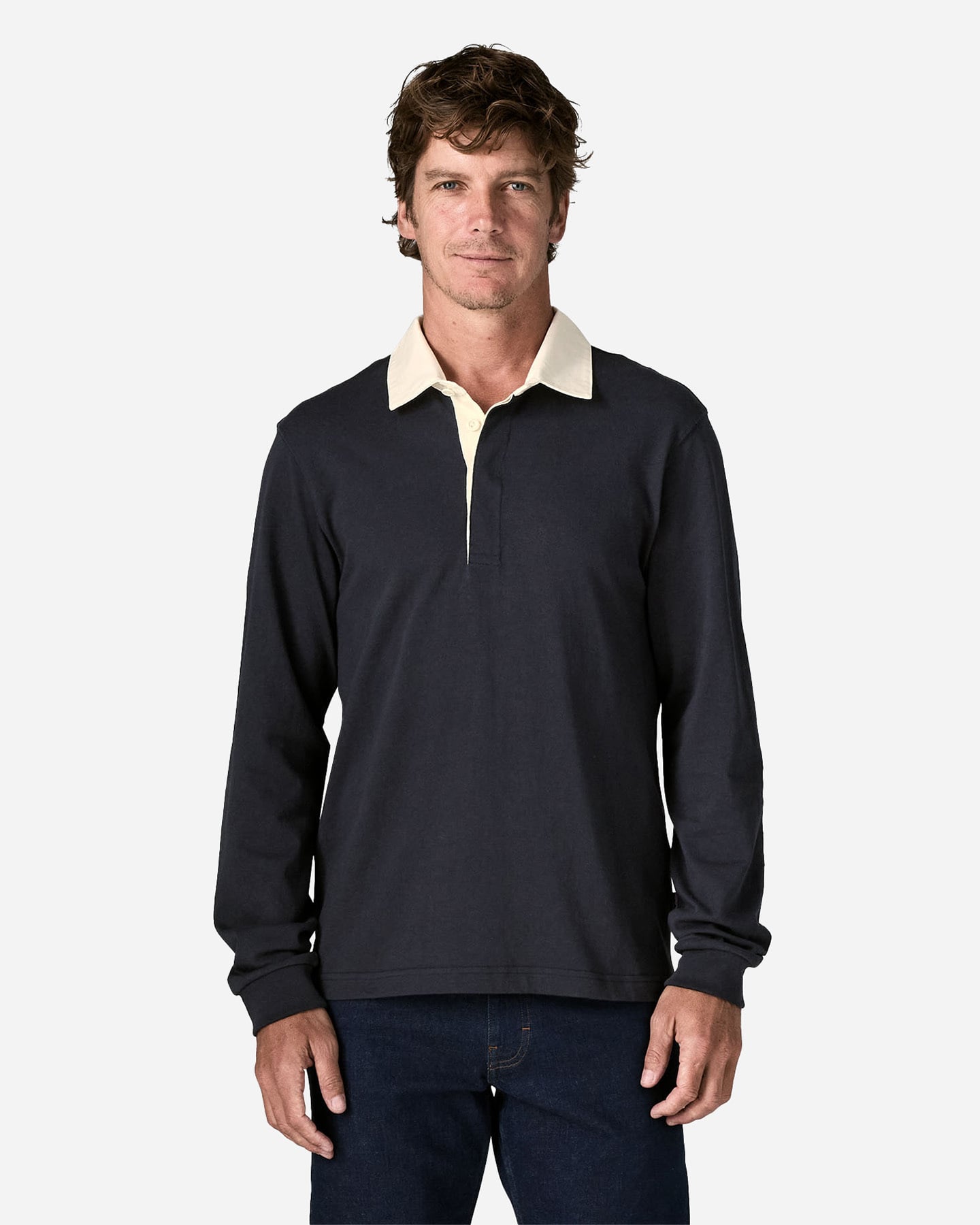 Felpa PATAGONIA RUGBY SHIRT M - Blu - 1 | Cisalfa Sport