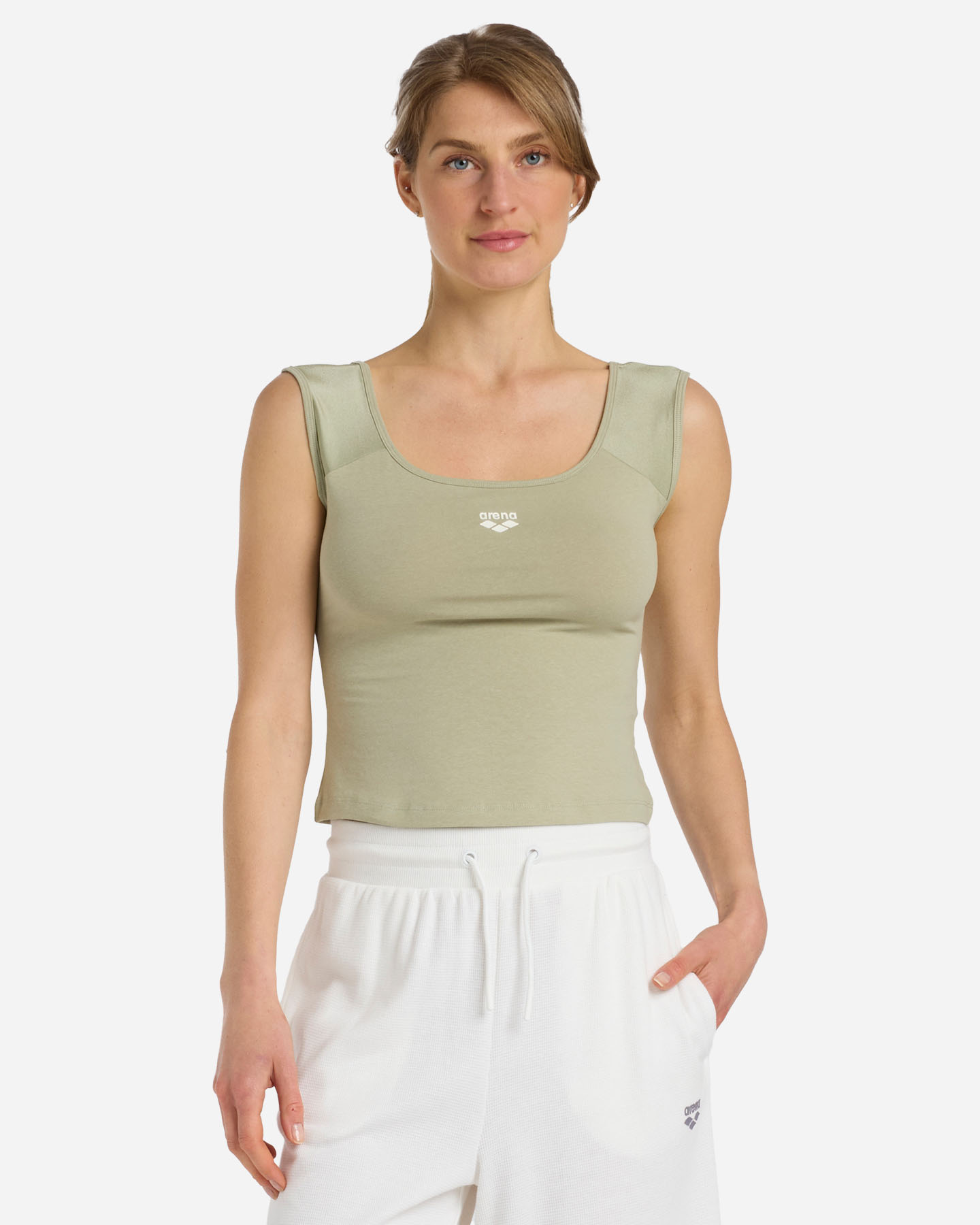 Canotta ARENA ATHLETIC ESSENTIAL W - Verde - 1 | Cisalfa Sport