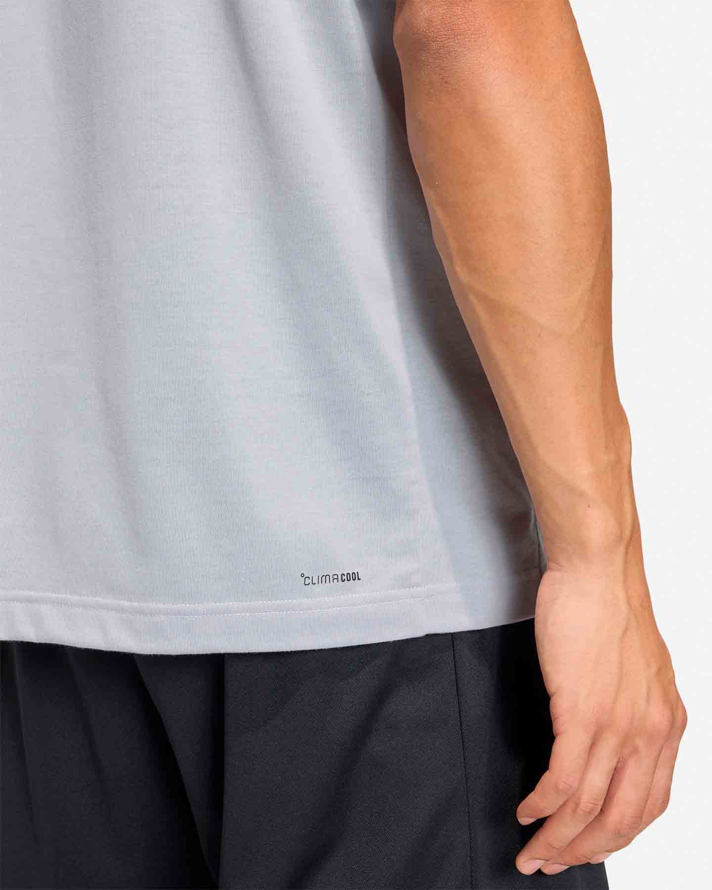 T-shirt training ADIDAS WORKOUT ESSENTIALS M - Grigio - 5 | Cisalfa Sport