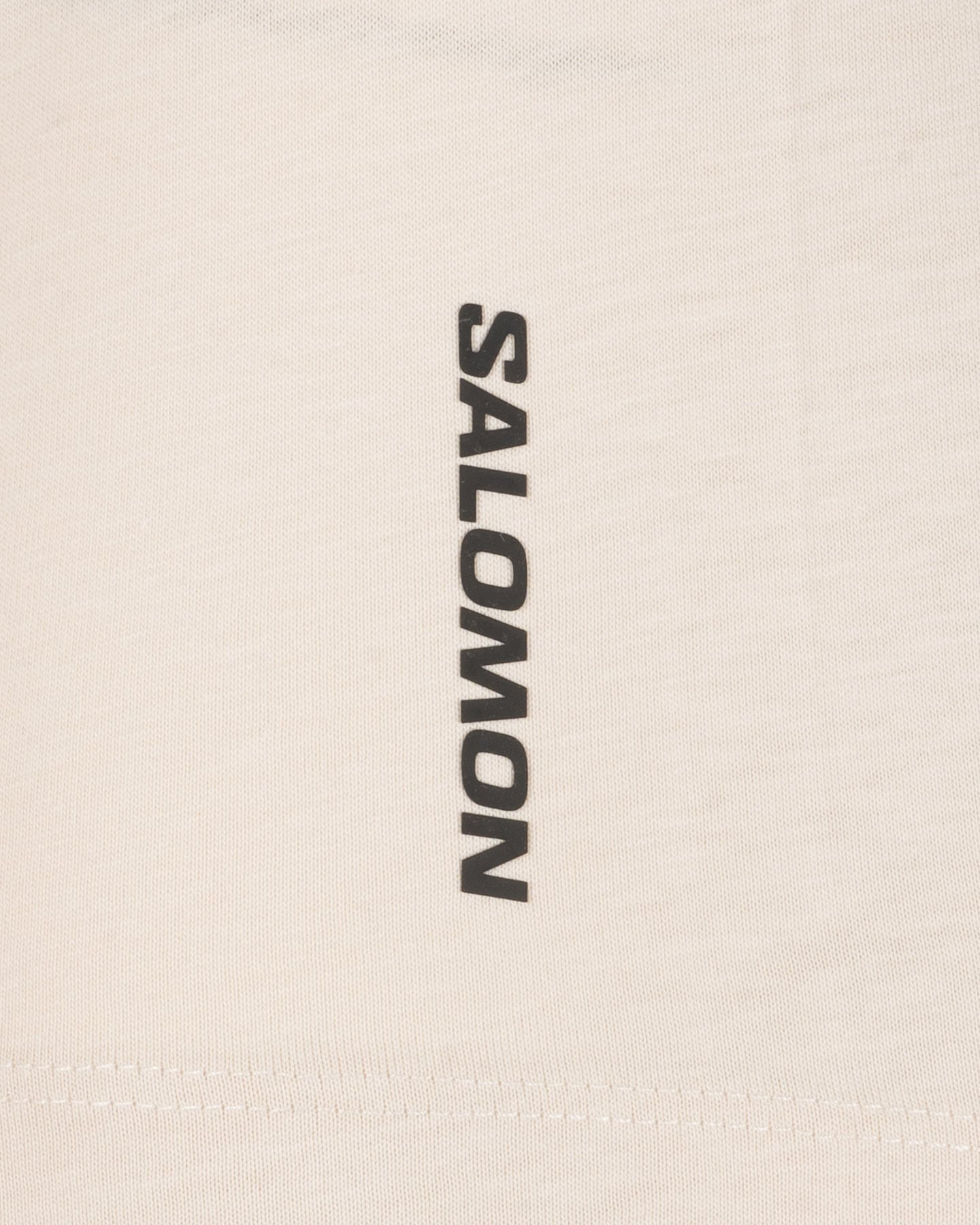 T-shirt SALOMON LOGO RAINY M - Nero - 2 | Cisalfa Sport