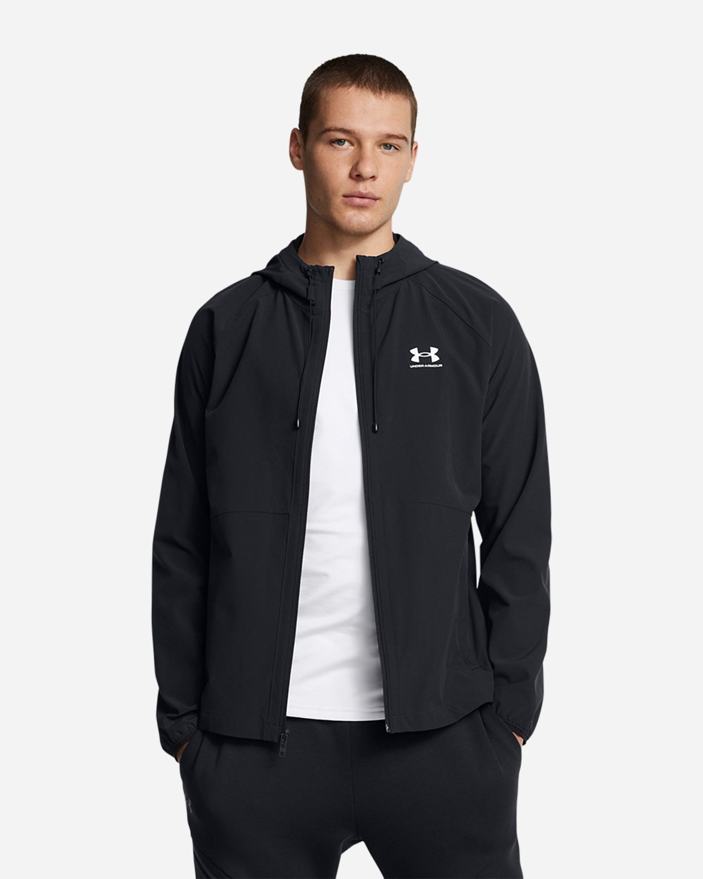 Felpa UNDER ARMOUR VIBE STRETCH M - Nero - 2 | Cisalfa Sport