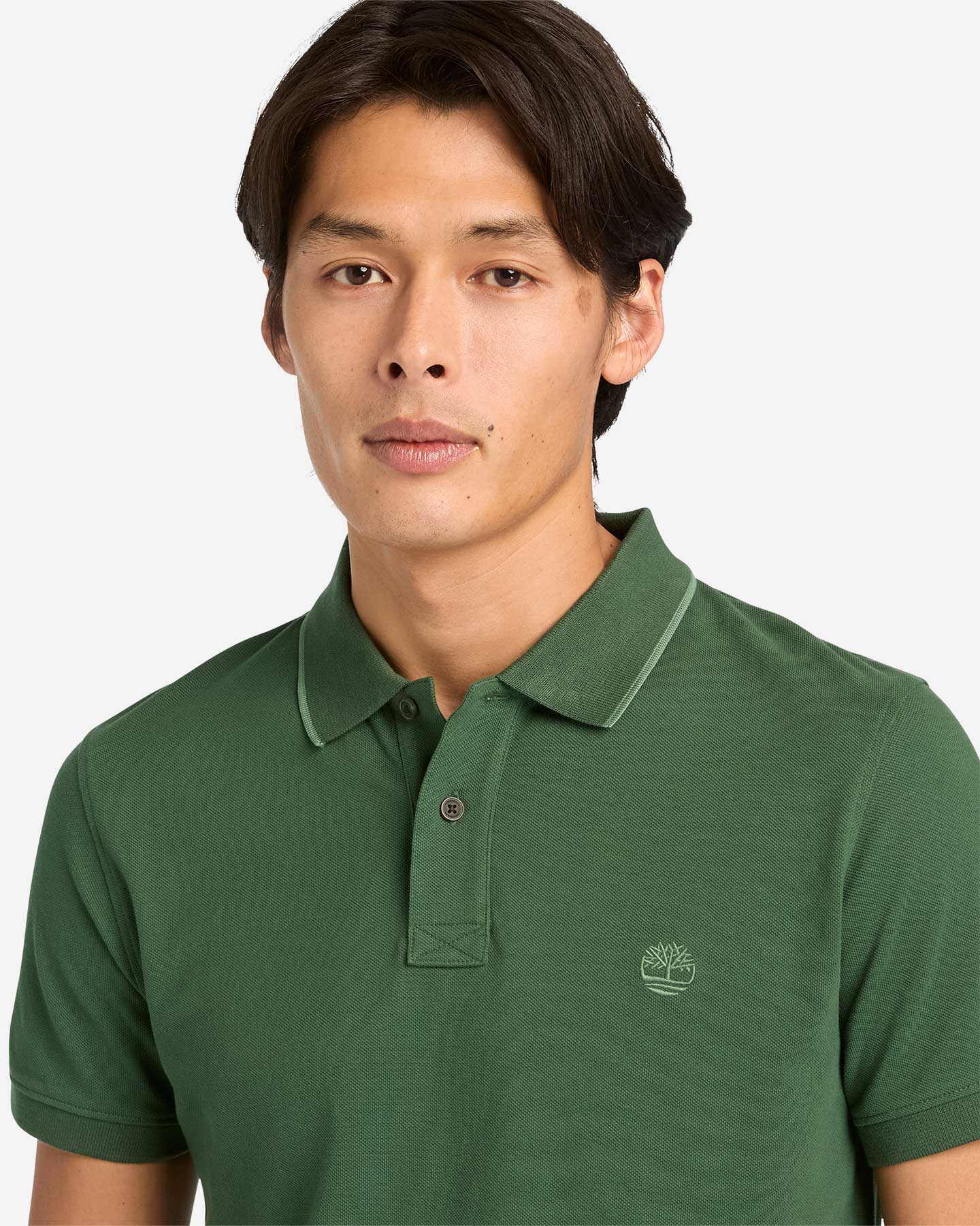 Polo TIMBERLAND MILLERS RIVER PRINTED M - Verde - 4 | Cisalfa Sport