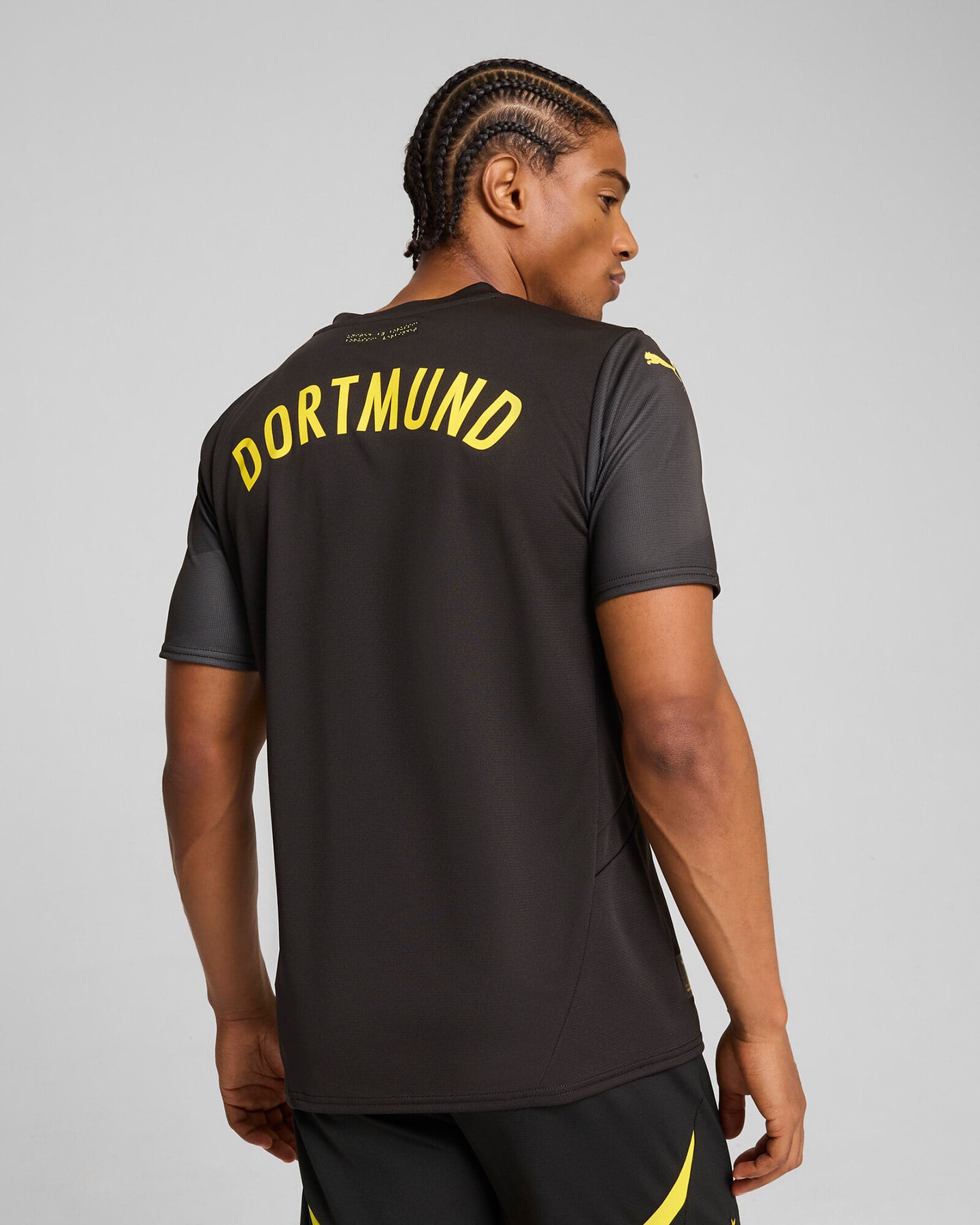 Maglia calcio ufficiale PUMA BORUSSIA DORTMUND AWAY 24-25 M - Nero - 3 | Cisalfa Sport