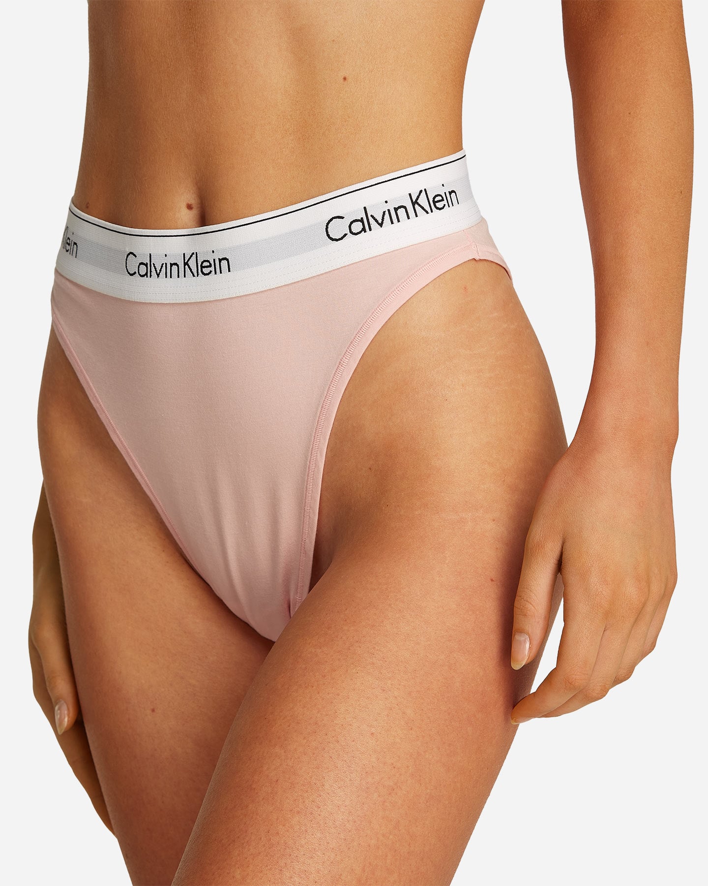 Slip intimo CALVIN KLEIN UNDERWEAR SLIP HIGH LEG TANGA W - Rosa - 4 | Cisalfa Sport