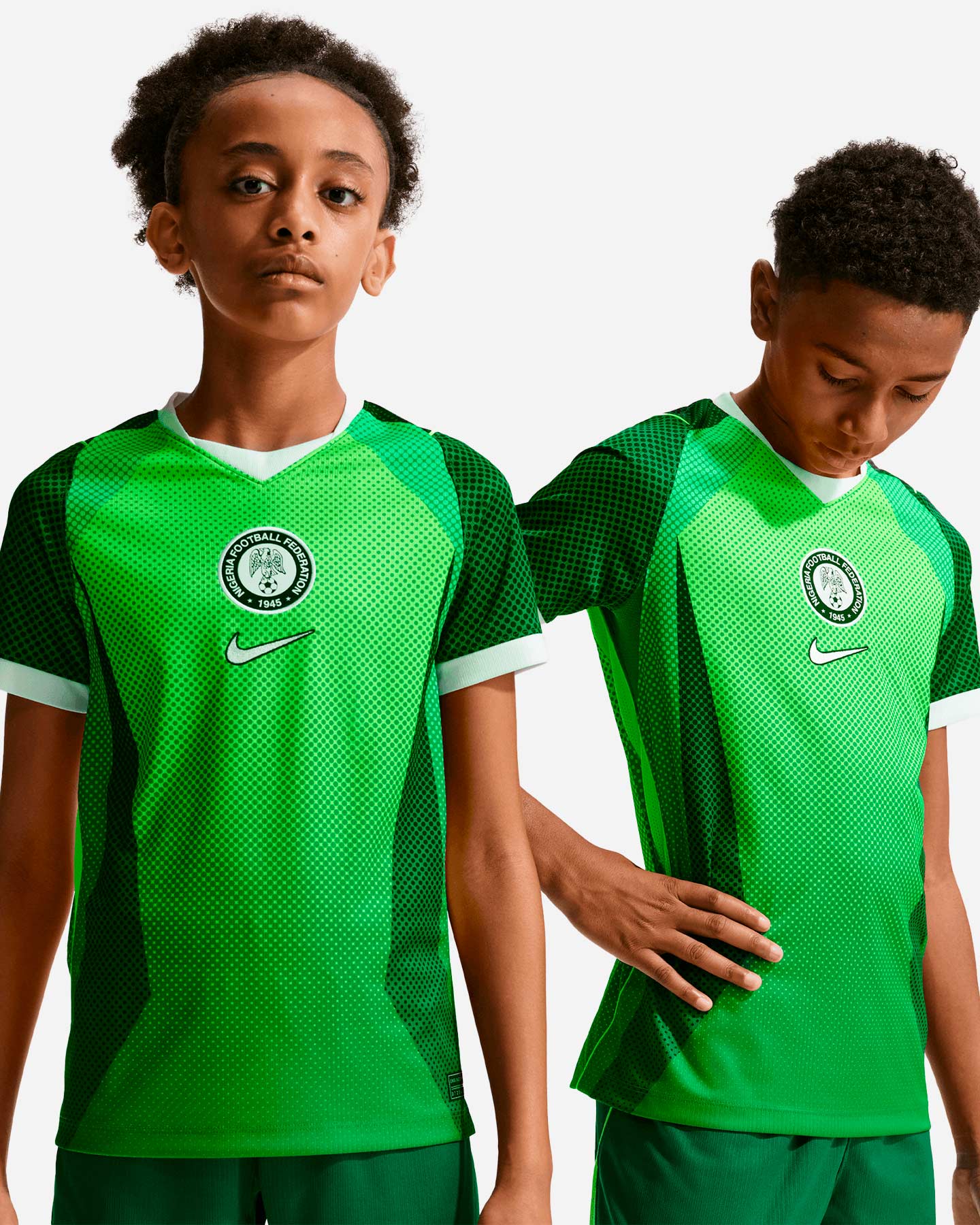 Maglia calcio ufficiale NIKE NIGERIA HOME 26 STADIUM JR - Color mix - 2 | Cisalfa Sport