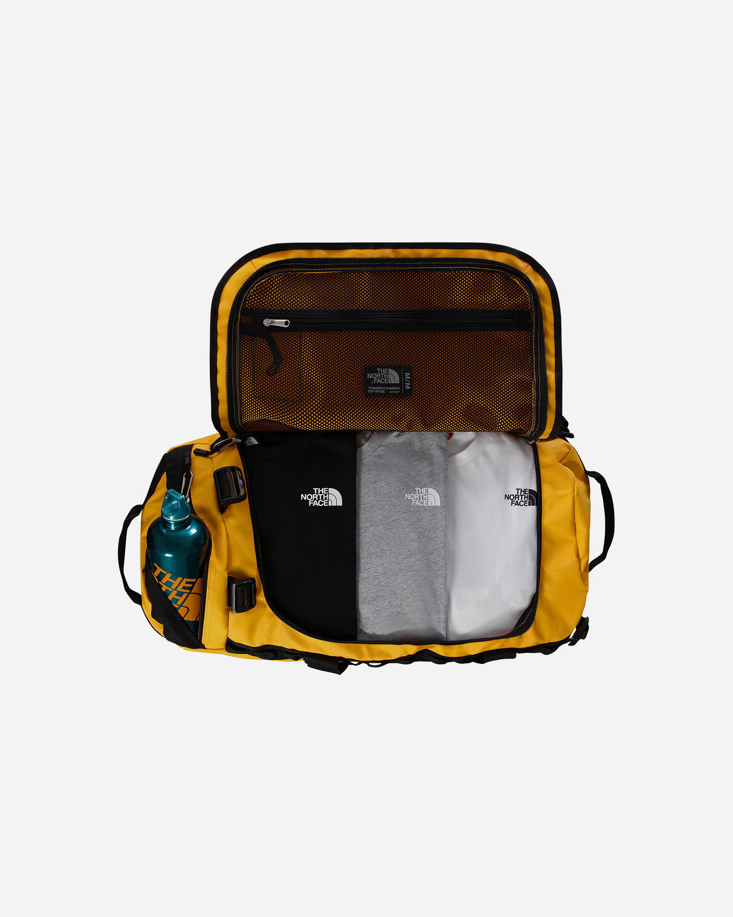 Borsa viaggio THE NORTH FACE BASE CAMP DUFFEL M  - Giallo - 1 | Cisalfa Sport