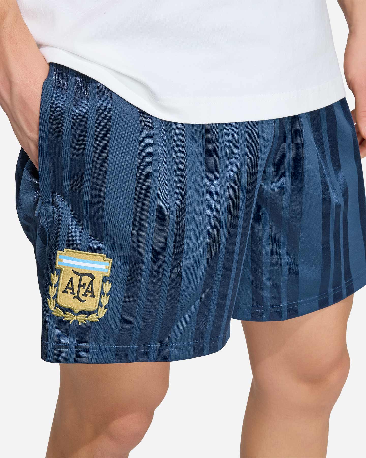Pantaloncini ADIDAS ARGENTINA EQT M - Blu Navy - 4 | Cisalfa Sport