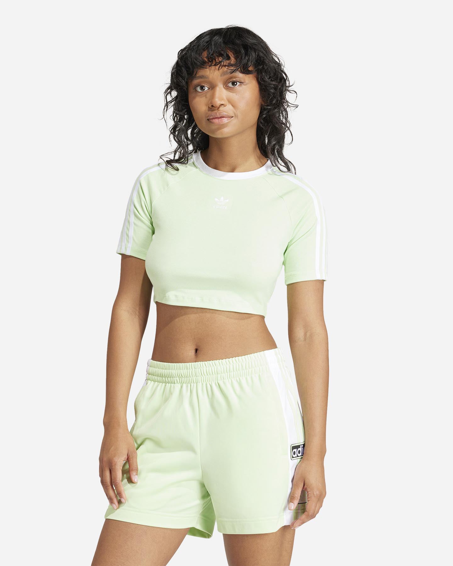 T-shirt ADIDAS ORIGINAL 3STRIPES W - Verde - 1 | Cisalfa Sport