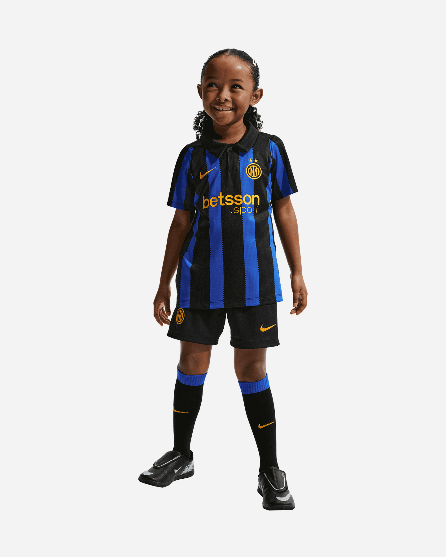 Abbigliamento calcio ufficiale NIKE MINIKIT INTER HOME 26-27 JR - Color mix - 2 | Cisalfa Sport