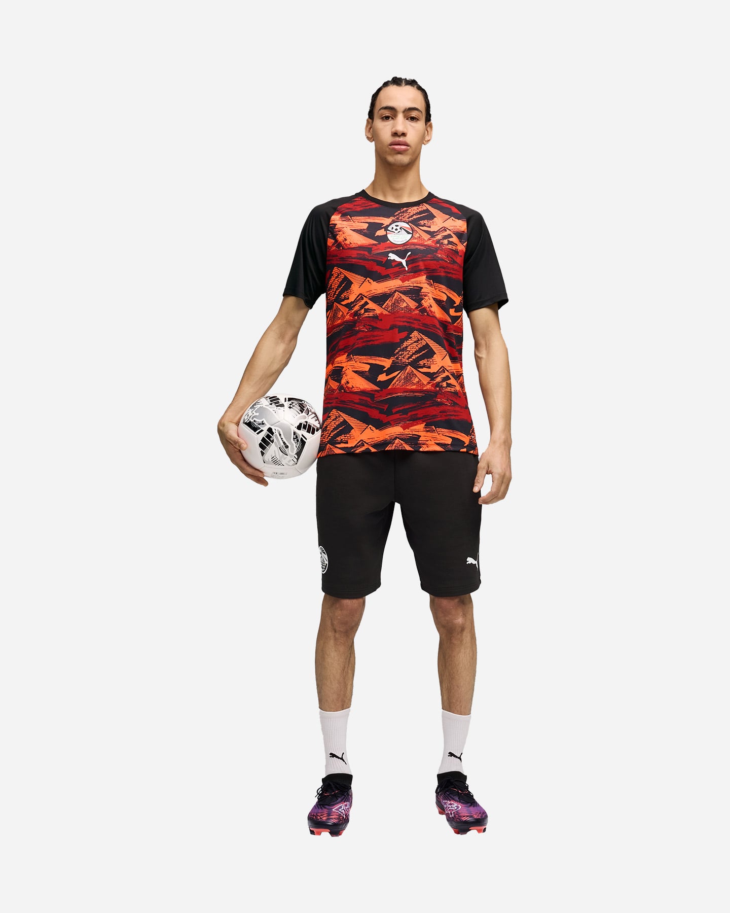 Abbigliamento calcio ufficiale PUMA PREMATCH EGITTO 26 M - Color mix - 4 | Cisalfa Sport