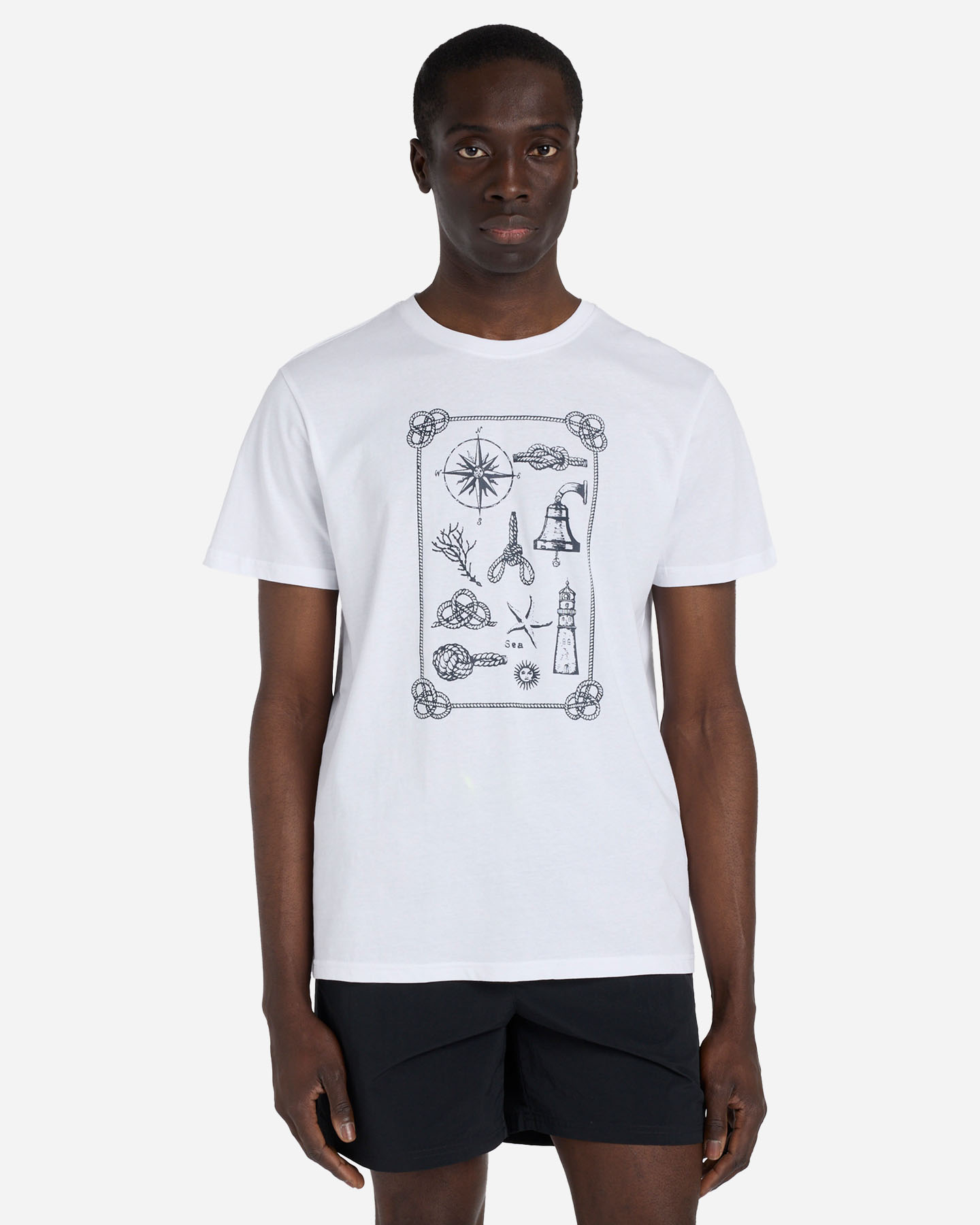 T-shirt ADMIRAL MARINERO M - Bianco - 1 | Cisalfa Sport