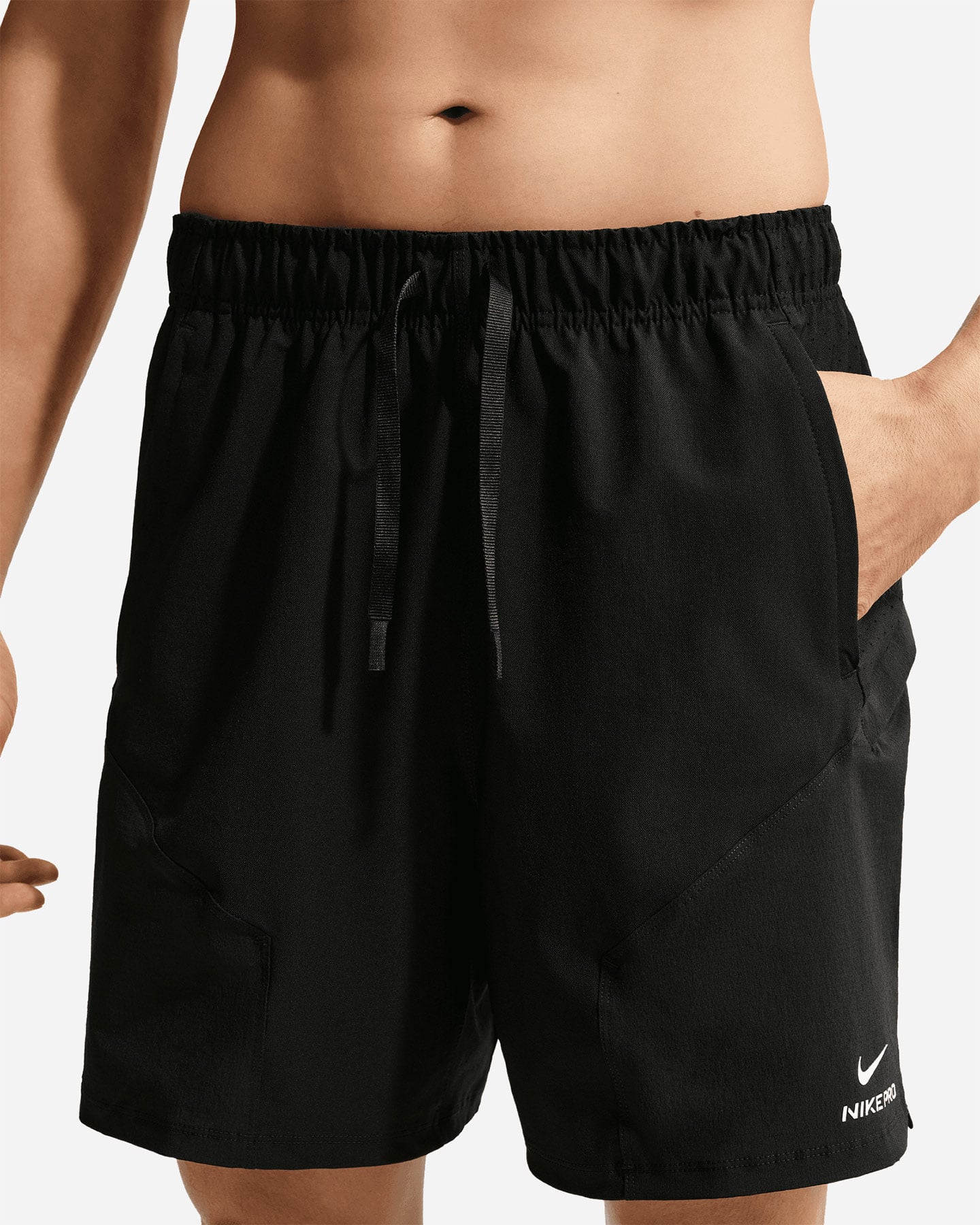 Pantalone training NIKE DRI FIT PRO ADV 6IN M - Nero - 3 | Cisalfa Sport