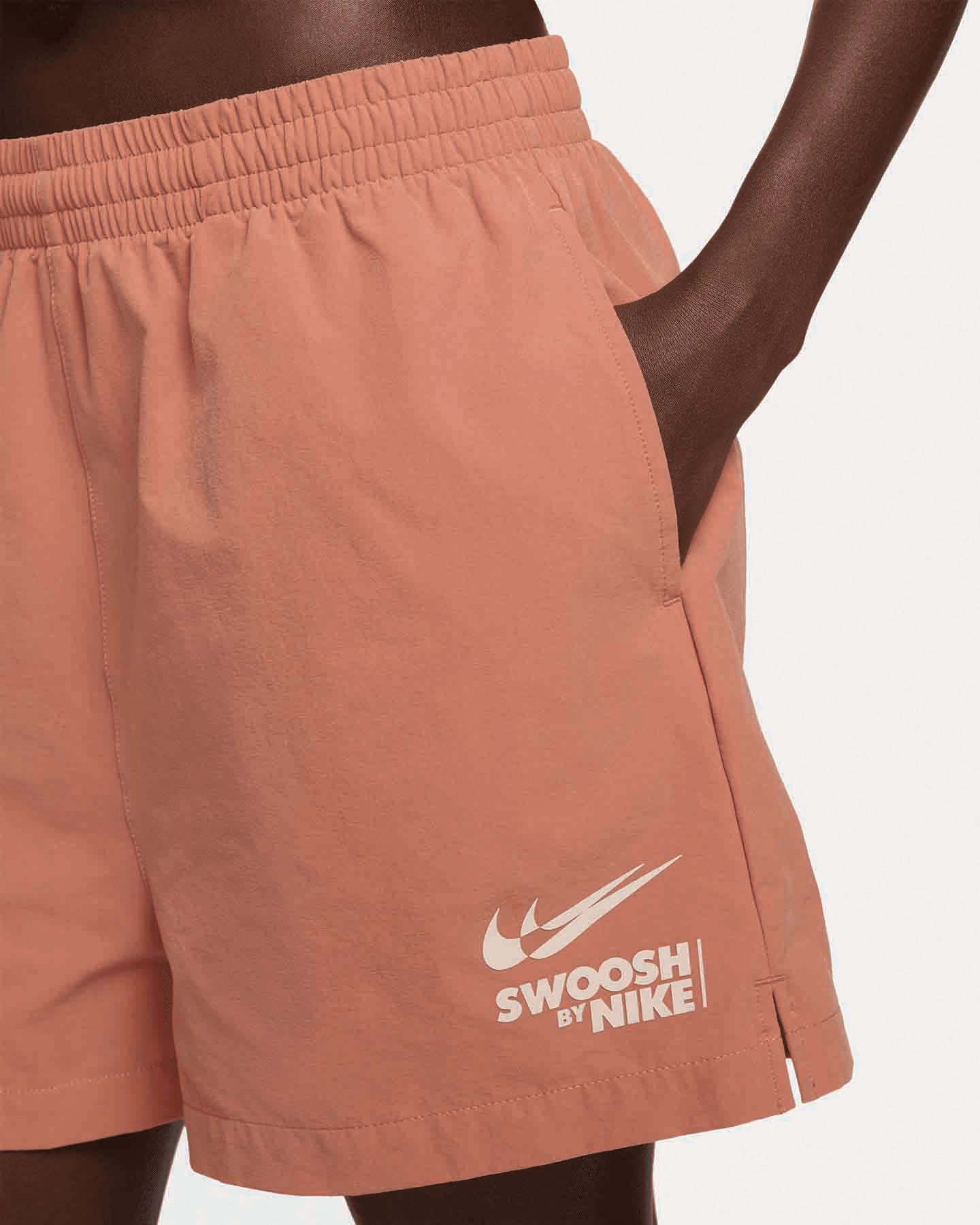 Corsaro NIKE WOVEN SMALL LOGO W - Marrone - 4 | Cisalfa Sport