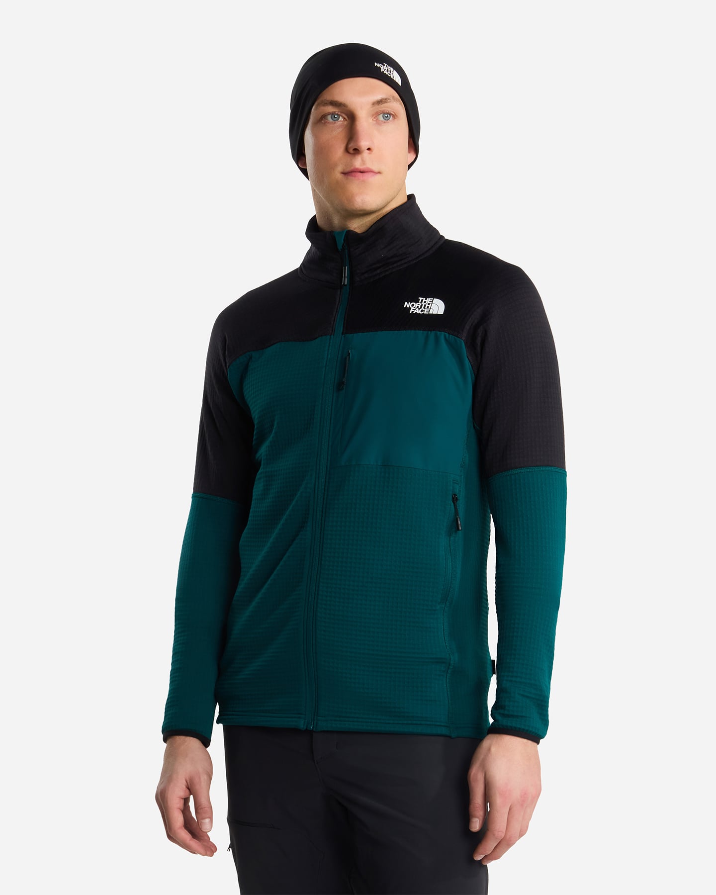 Pile THE NORTH FACE POWERGRID STORMGAP M - Verde - 2 | Cisalfa Sport