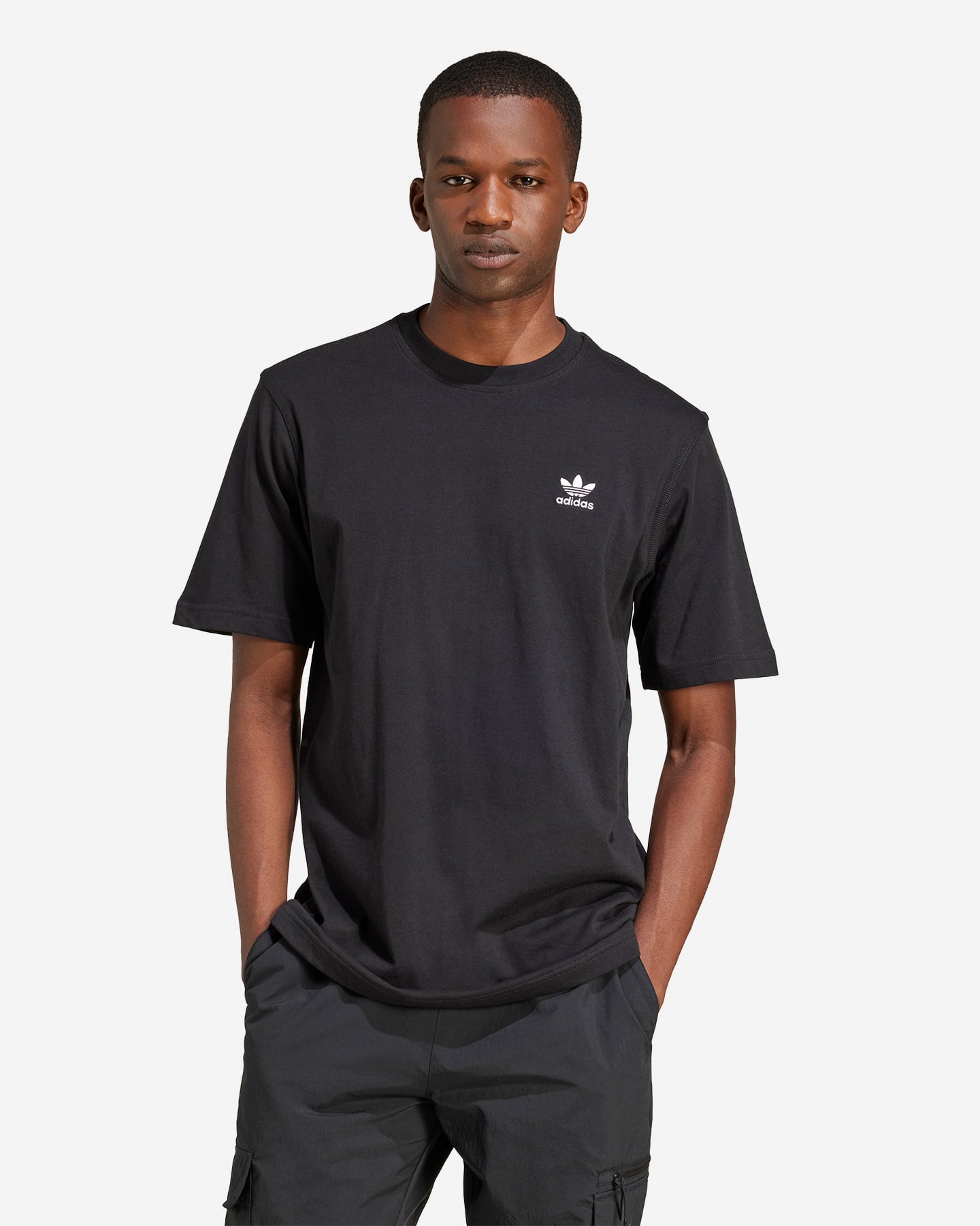 T-shirt ADIDAS ESSENTIAL SMALL LOGO M - Nero - 1 | Cisalfa Sport