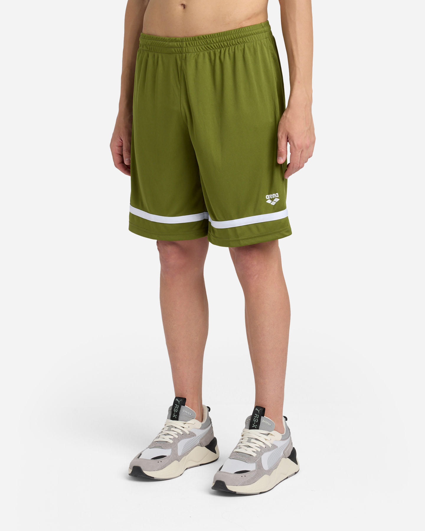 Pantaloncini ARENA BASIC M - Verde - 3 | Cisalfa Sport