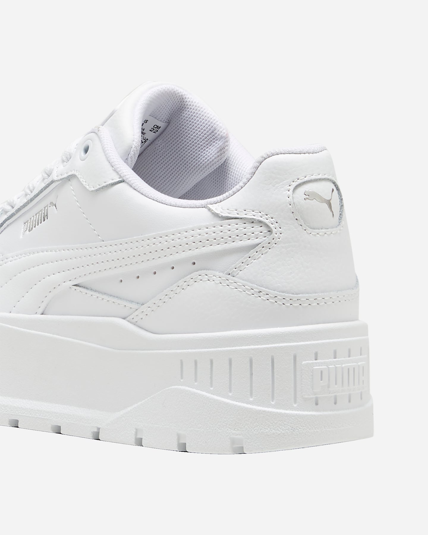 Scarpe sneakers PUMA KARMEN REBELLE GS JR - Bianco - 5 | Cisalfa Sport
