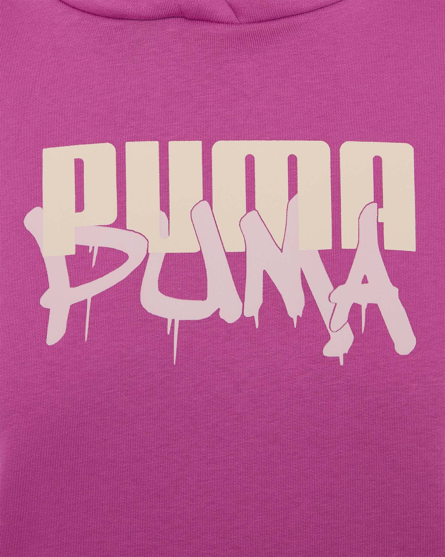 Felpa PUMA BIG LOGO W - Fucsia - 2 | Cisalfa Sport