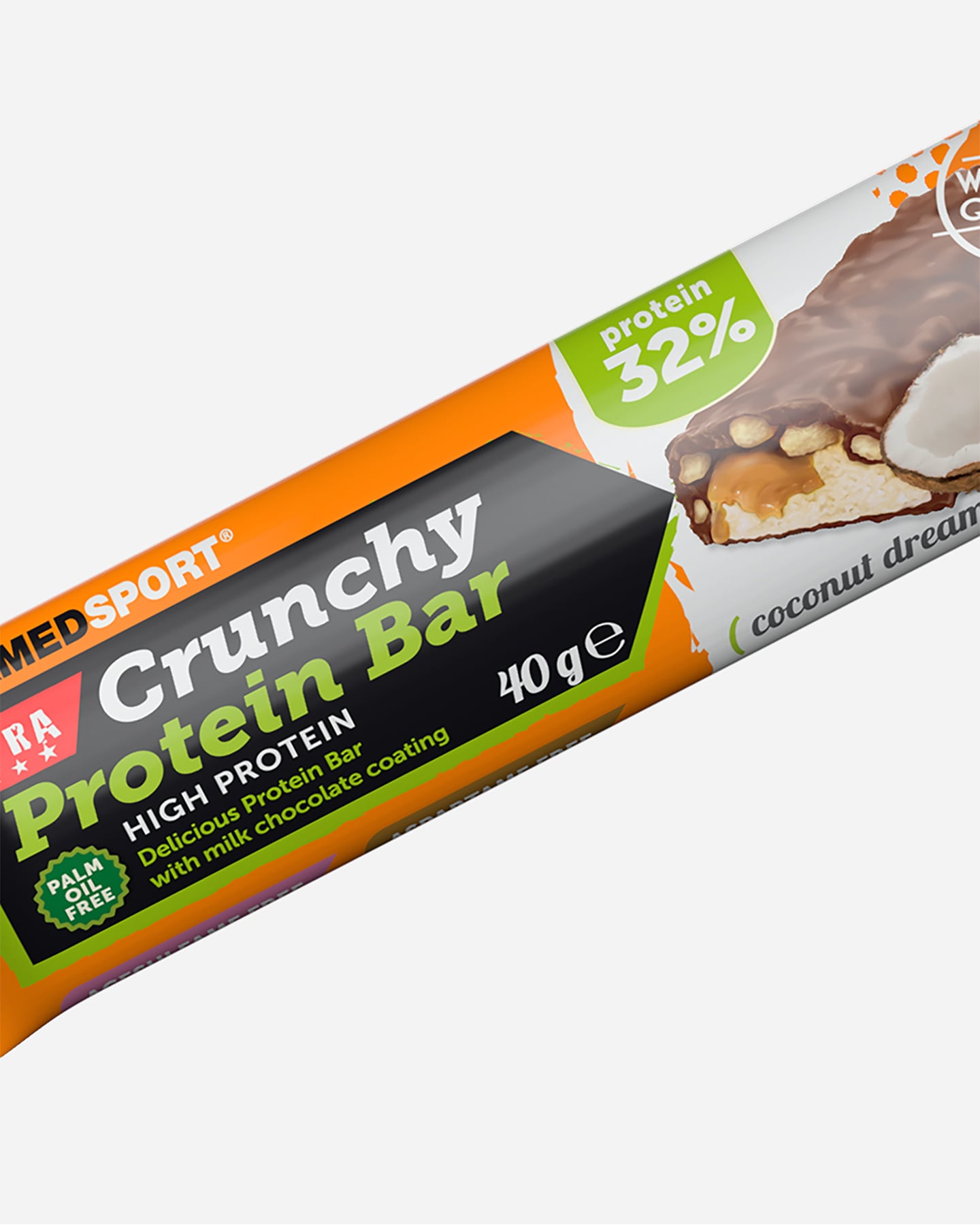 Barretta proteica NAMED SPORT CRUNCHY PROTEINBAR 40G - Color mix - 1 | Cisalfa Sport