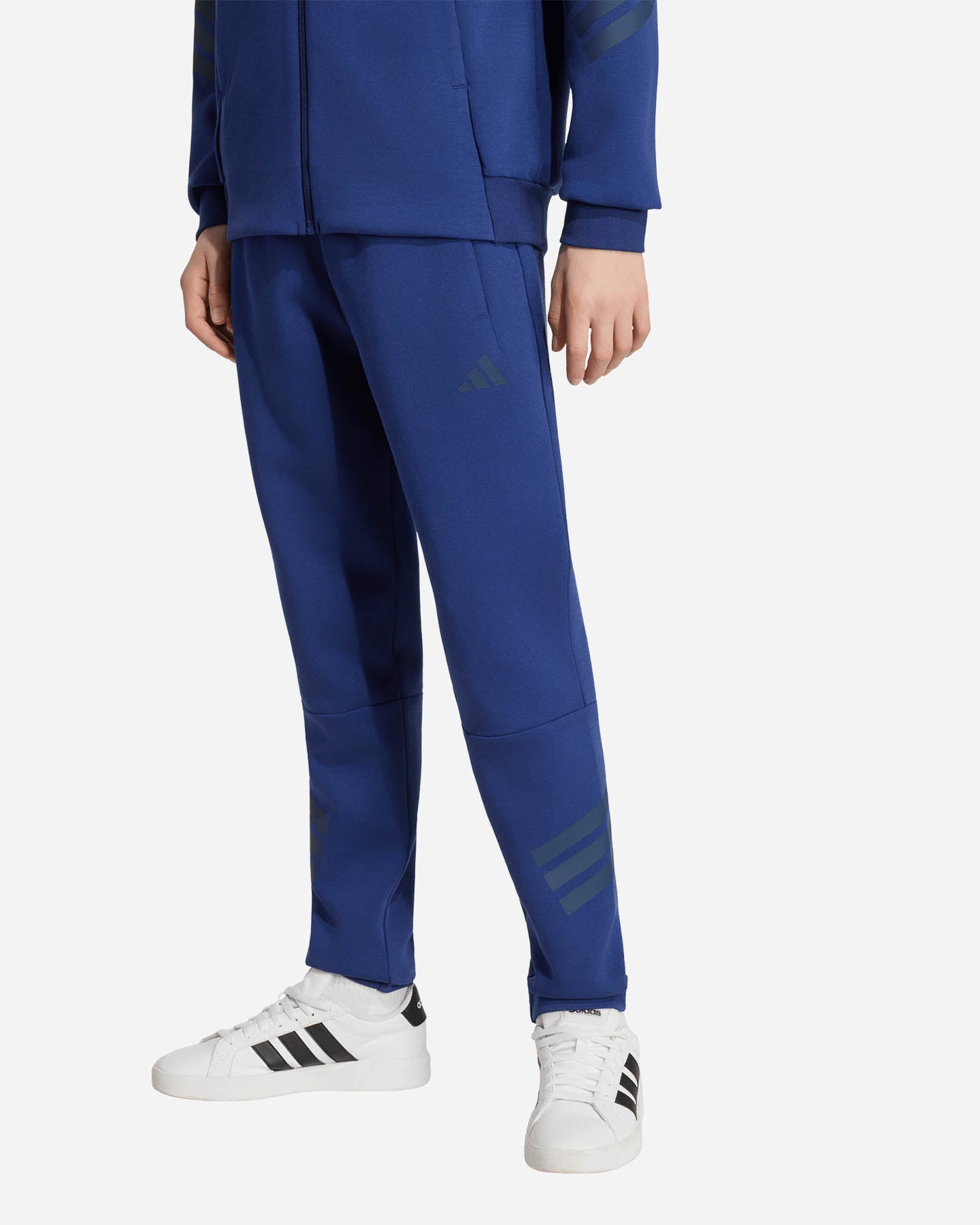 Pantalone ADIDAS FUTURE ICONS JR - Blu - 1 | Cisalfa Sport