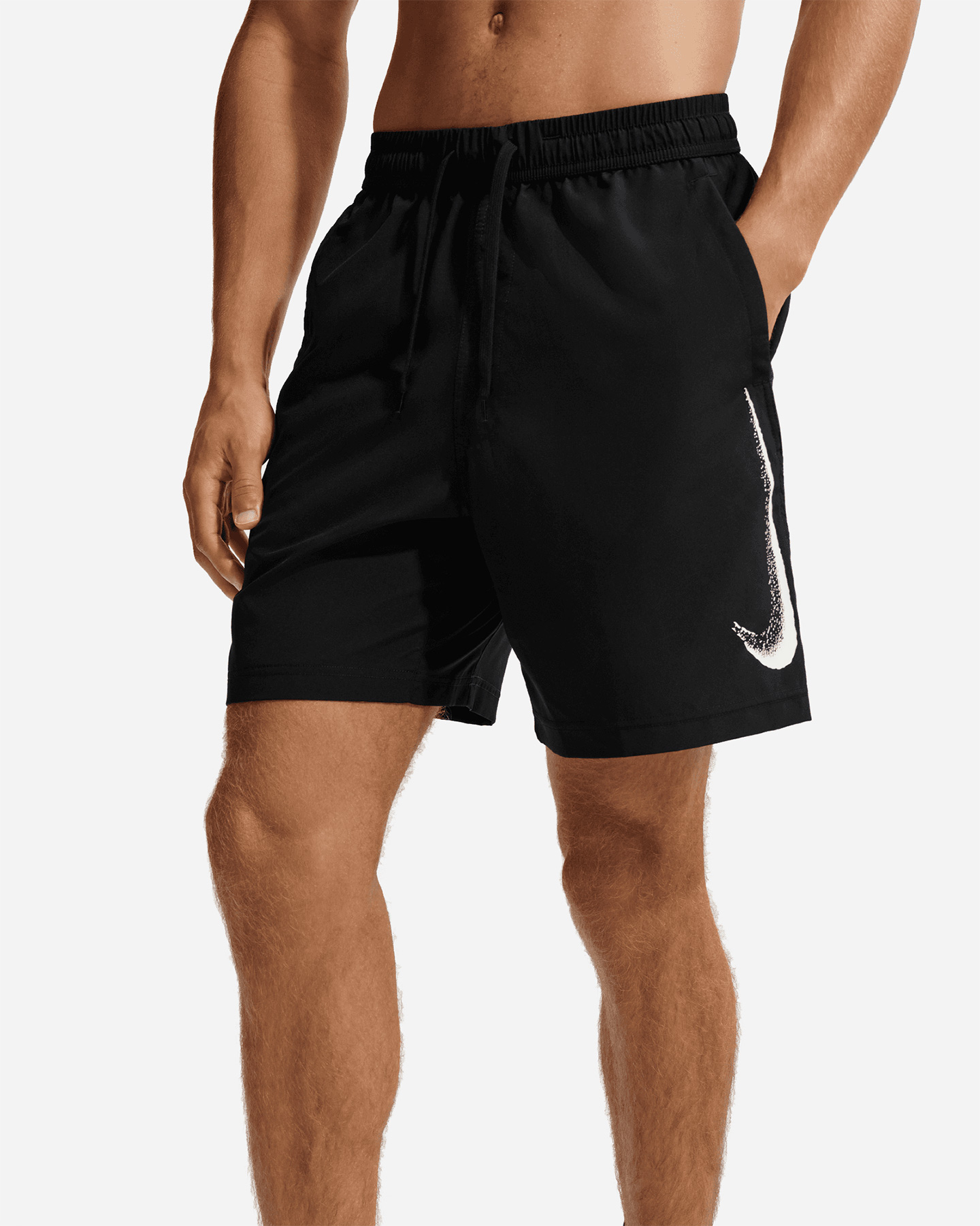 Pantalone training NIKE DRI FIT FORM GFX HBR BIG LOGO 7IN M - Nero - 1 | Cisalfa Sport