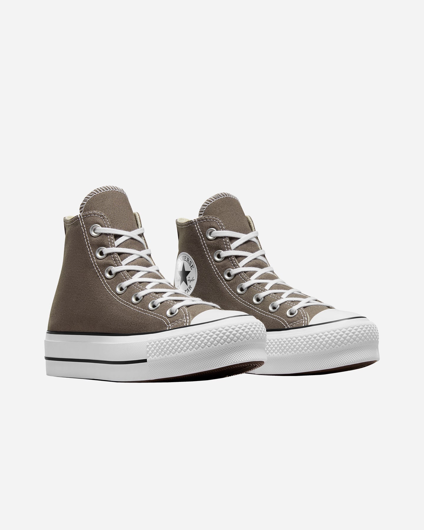 Scarpe sneakers CONVERSE CHUCK TAYLOR ALL STAR LIFT HIGH CANVAS W - Grigio - 1 | Cisalfa Sport