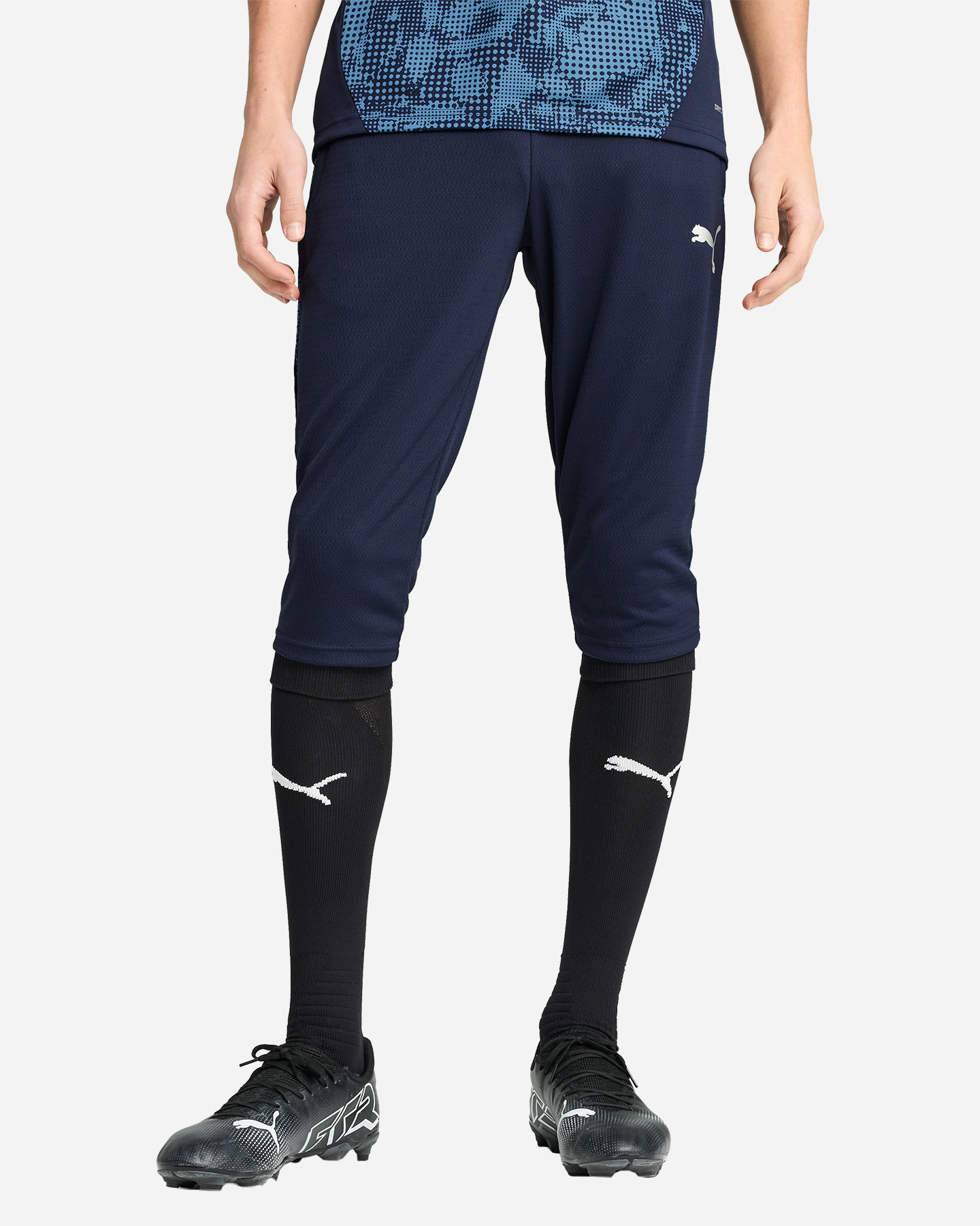 Pantaloncini calcio PUMA TEAMCUP M - Blu Navy - 2 | Cisalfa Sport