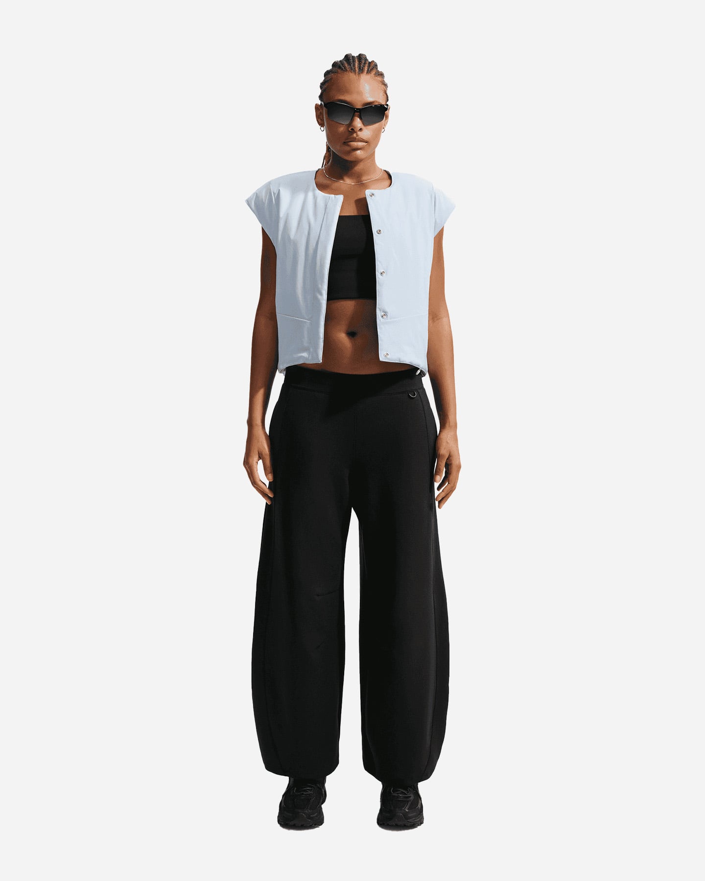 Pantalone NIKE WIDE LEG SOFT 24/7 W - Nero - 1 | Cisalfa Sport